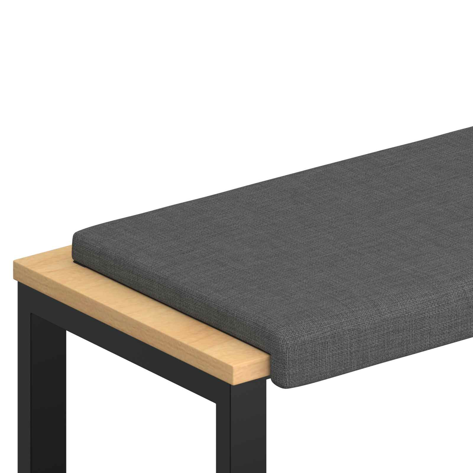 Suoliuko pagalvė Audinys Tamsiai pilka Gylis 35 cm