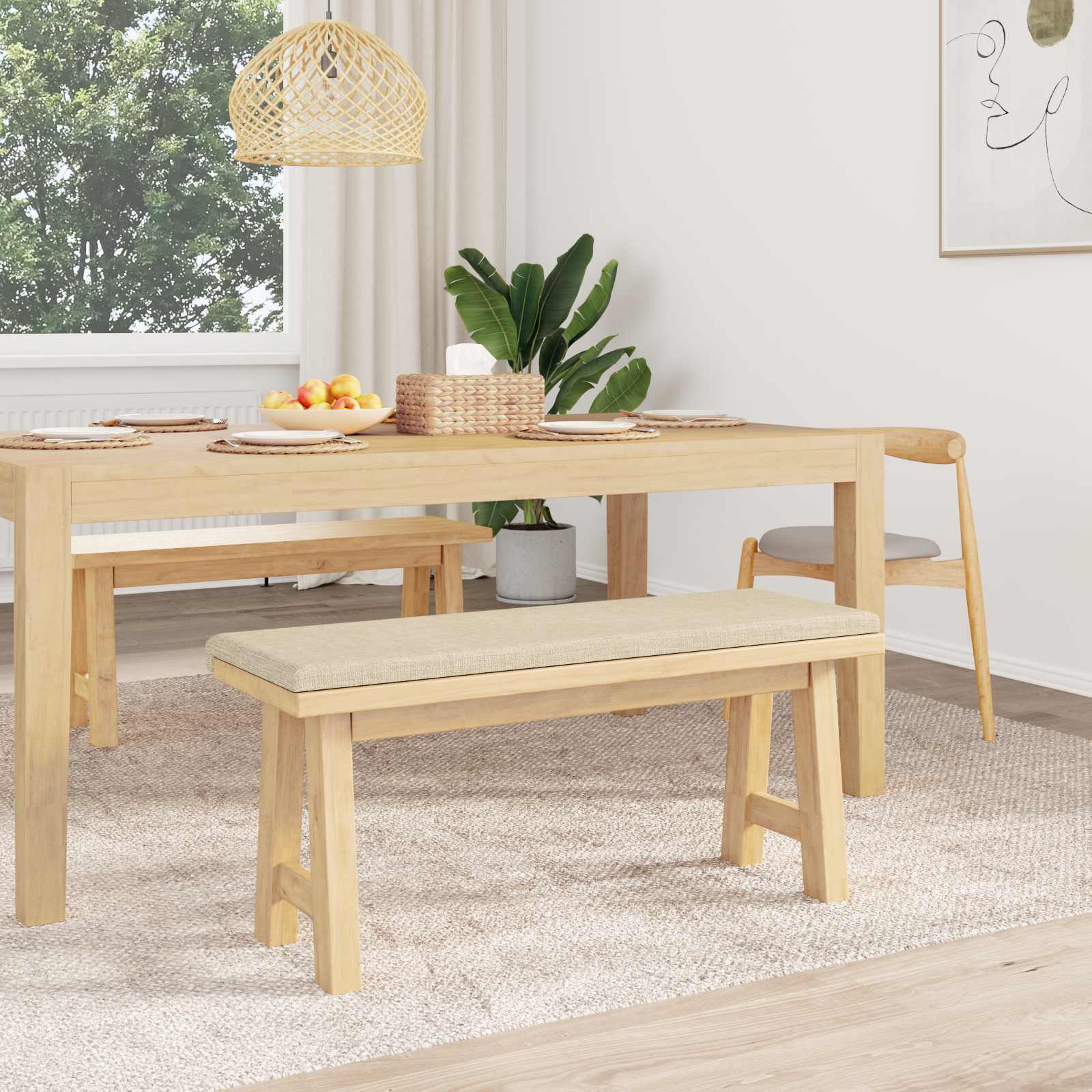 Suoliuko pagalvė Audinys Kreminė Gylis 35 cm