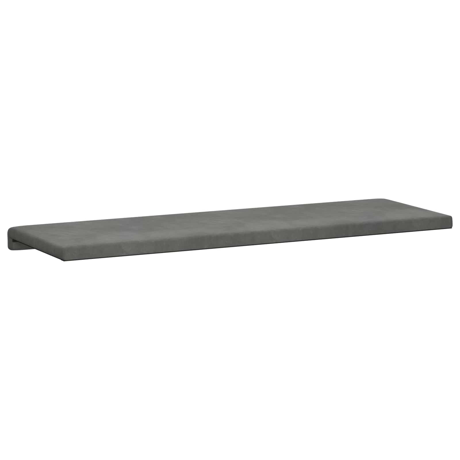 Suoliuko pagalvė Aksomas Tamsiai pilka Gylis 35 cm