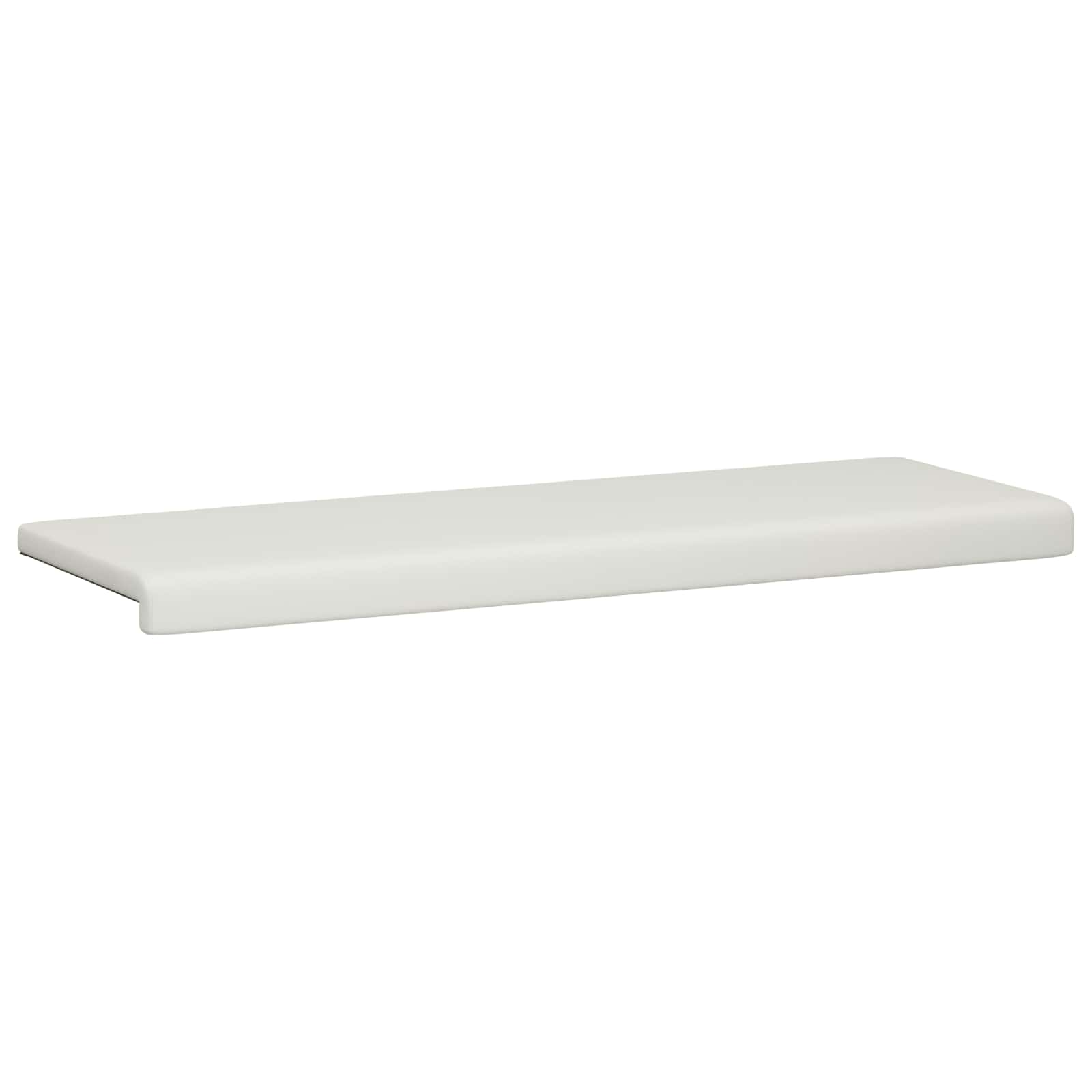 Suoliuko pagalvė Dirbtinė oda Balta Gylis 35 cm