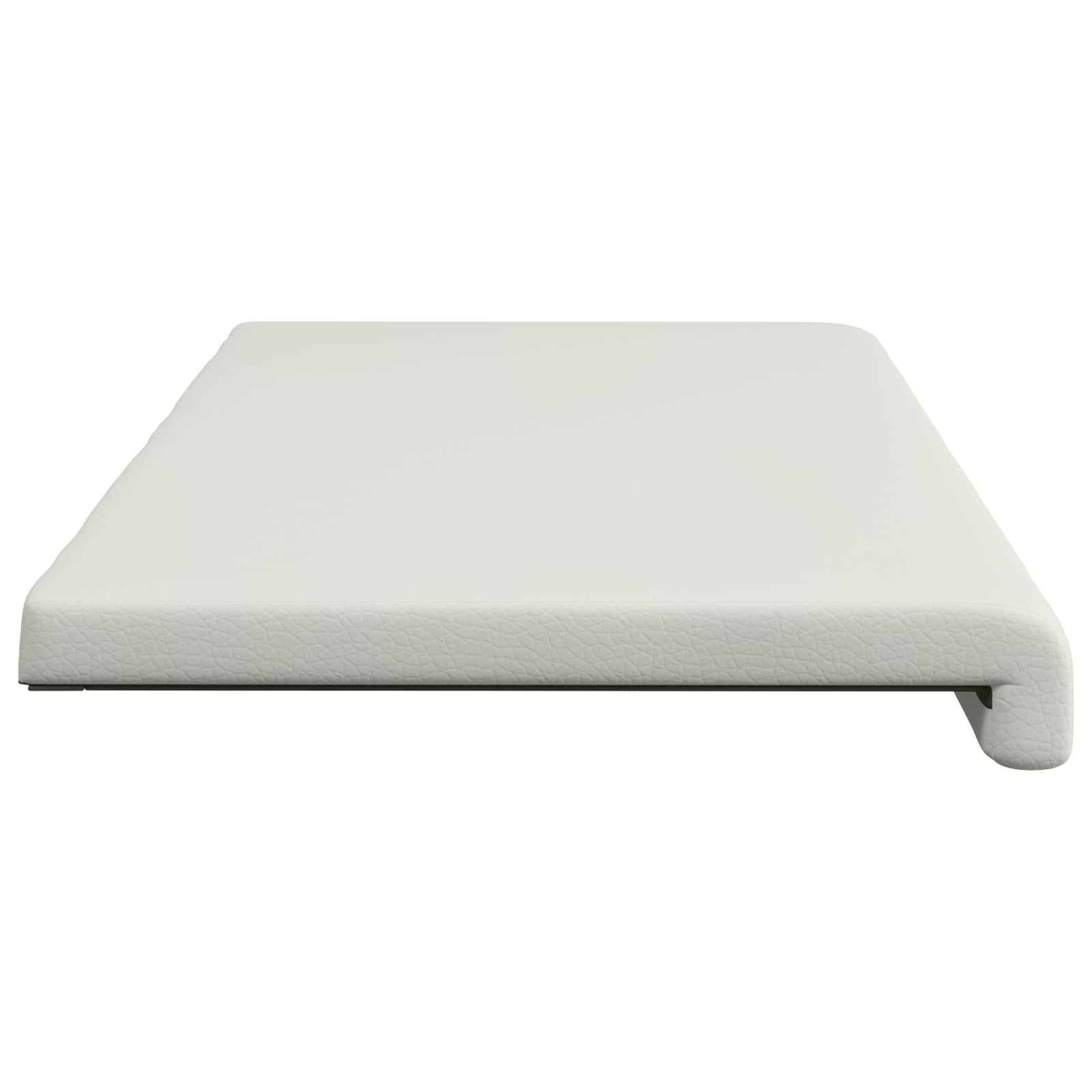 Suoliuko pagalvė Dirbtinė oda Balta Gylis 35 cm