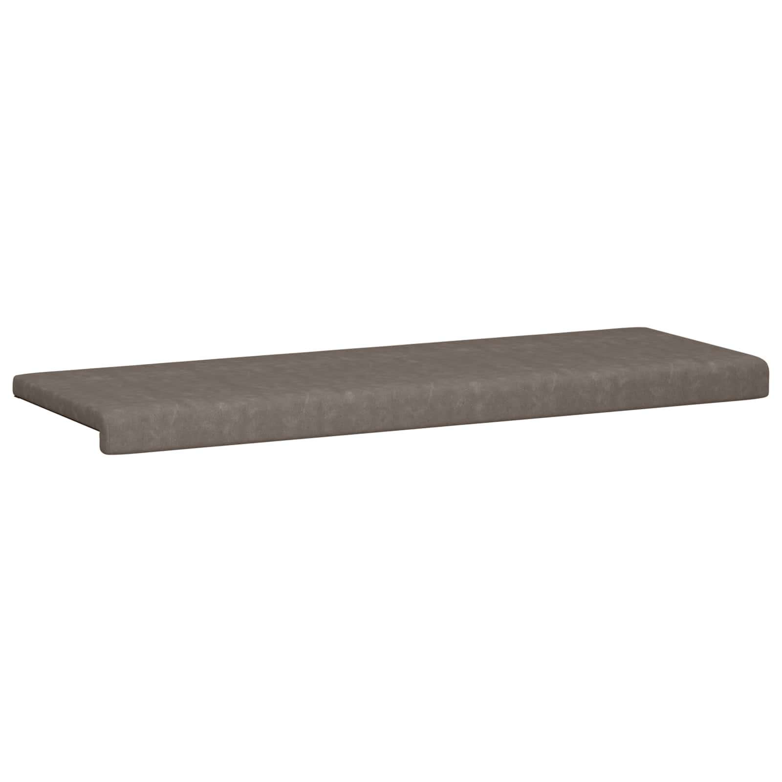 Suoliuko pagalvė Dirbtinė oda Pilka Gylis 35 cm
