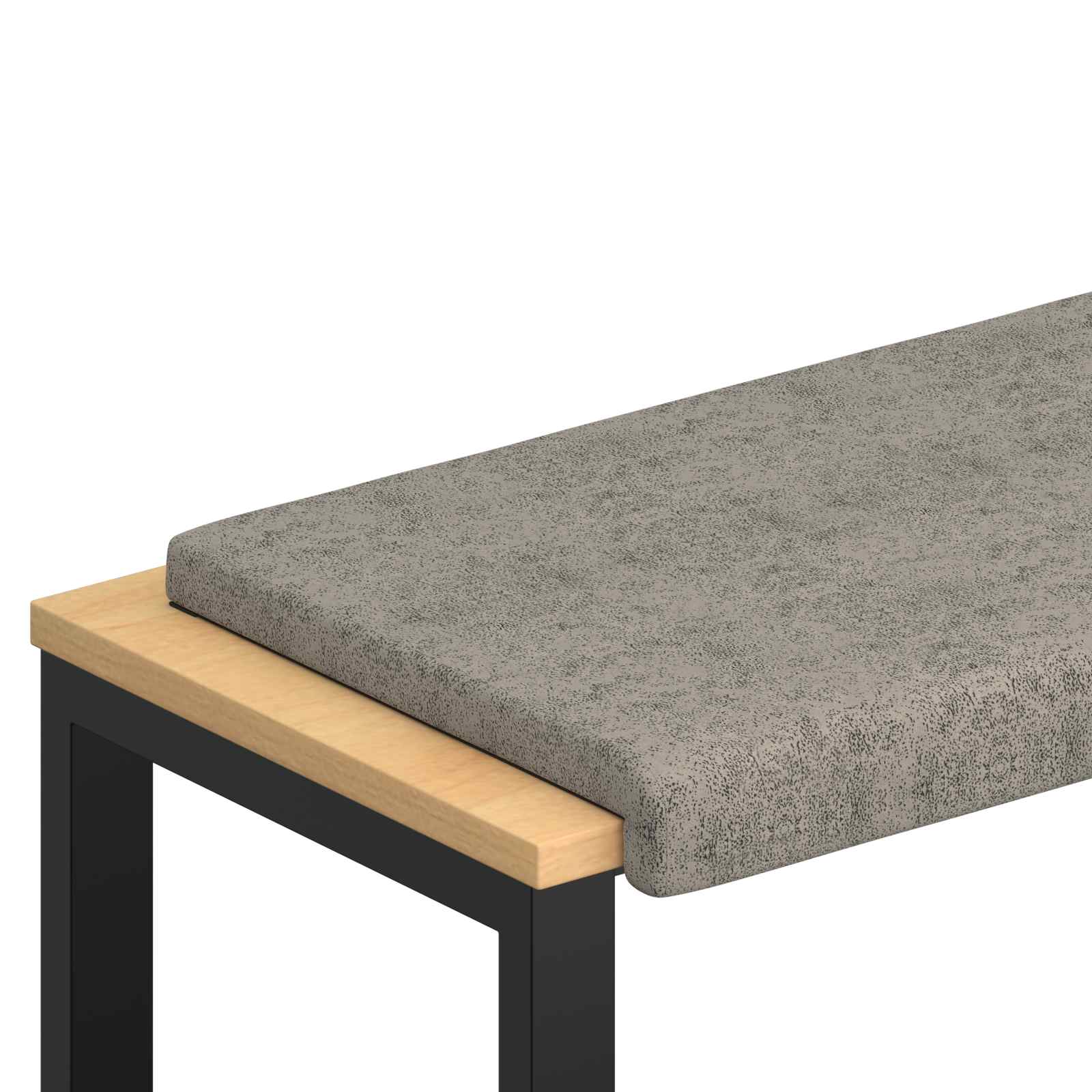 Suoliuko pagalvė Dirbtinė zomša Šviesiai pilka Gylis 35 cm