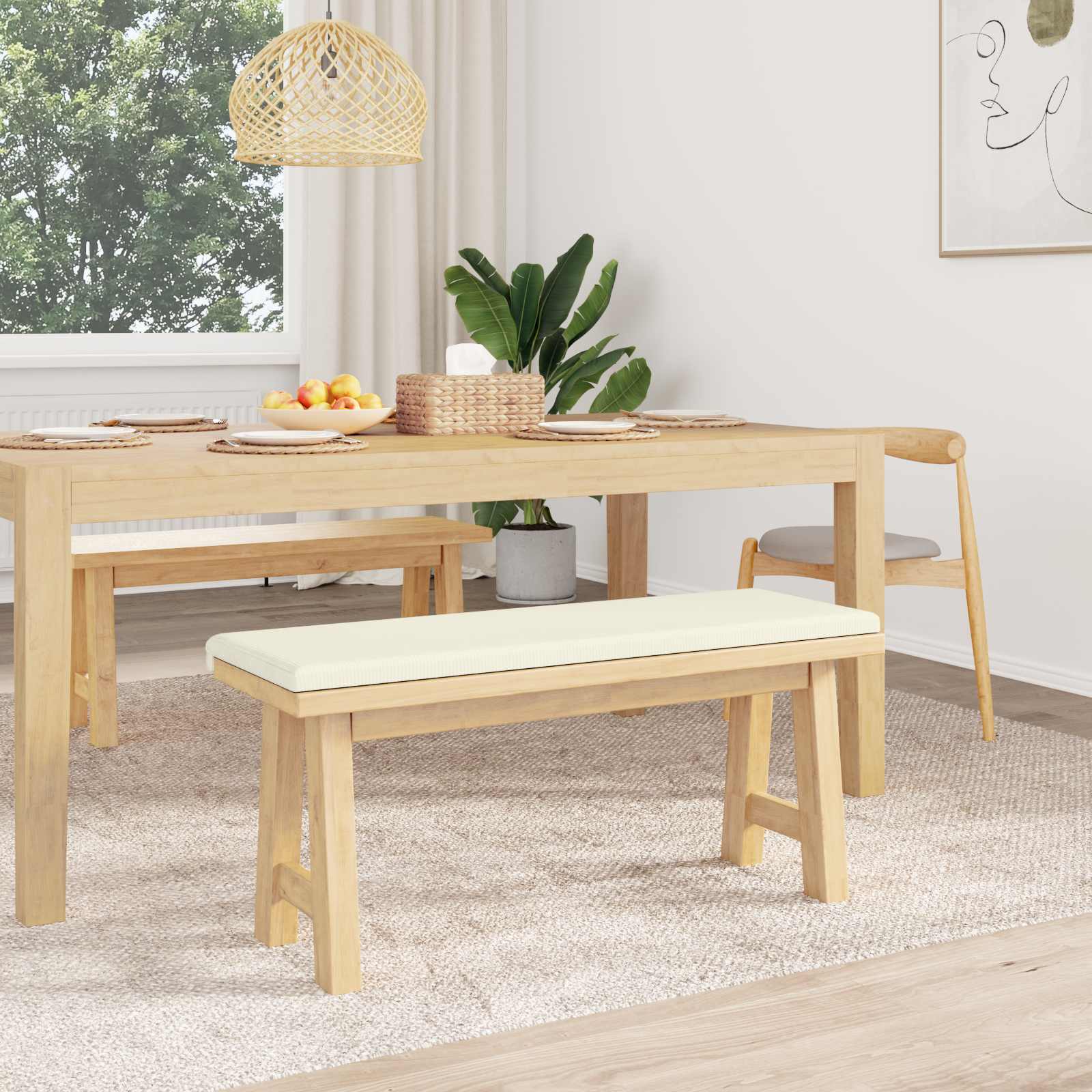 Suoliuko pagalvė mančester Kreminė Gylis 35 cm