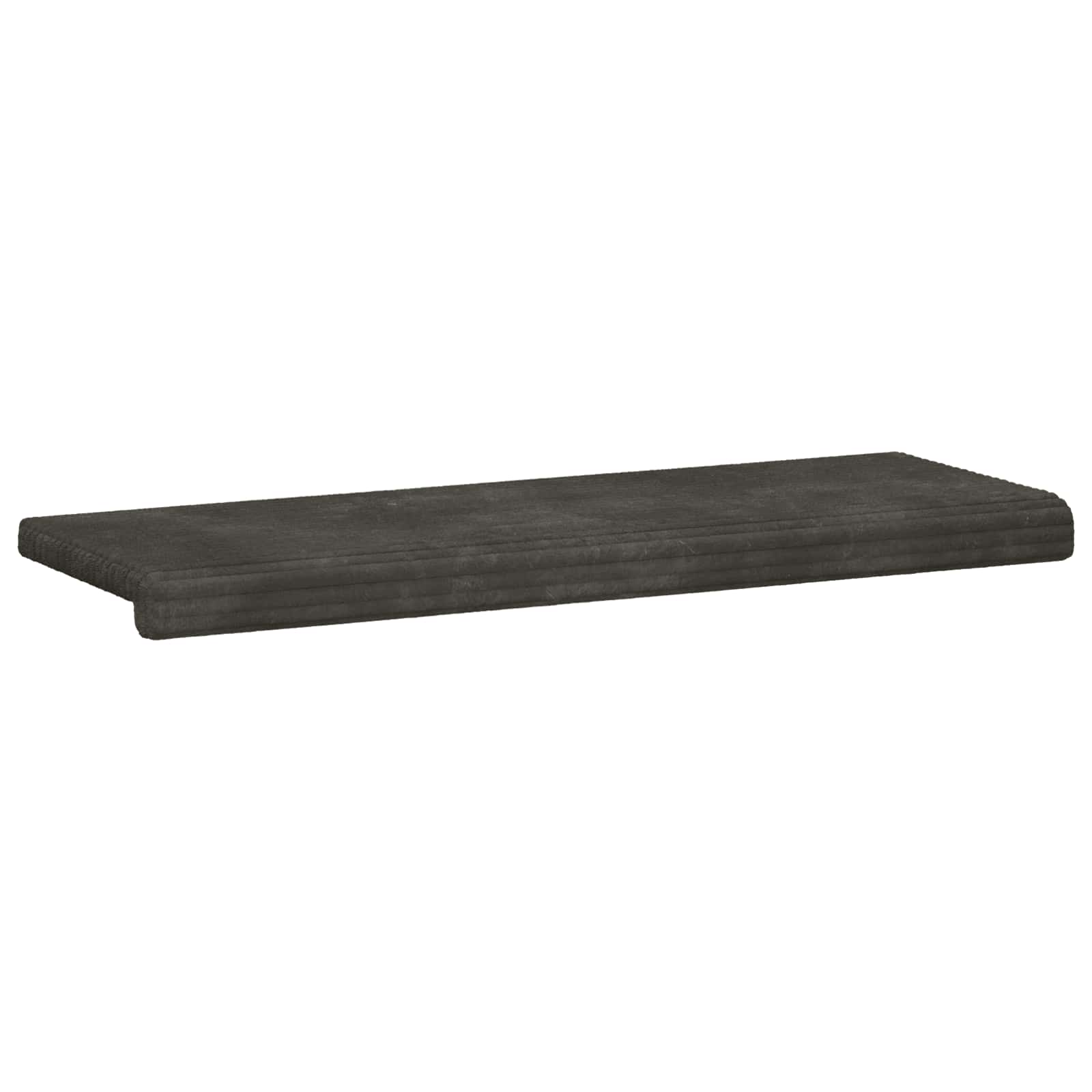 Suoliuko pagalvė Pūkuota korduroja Antracito Gylis 35 cm