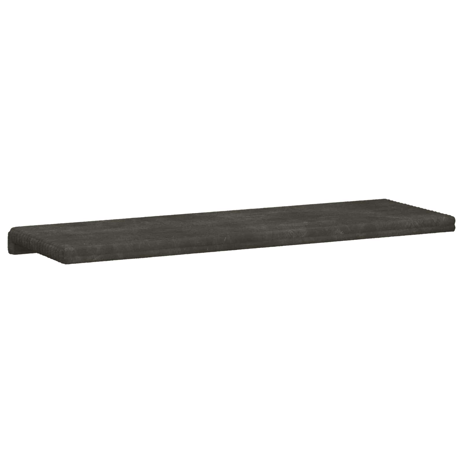 Suoliuko pagalvė Pūkuota korduroja Antracito Gylis 35 cm