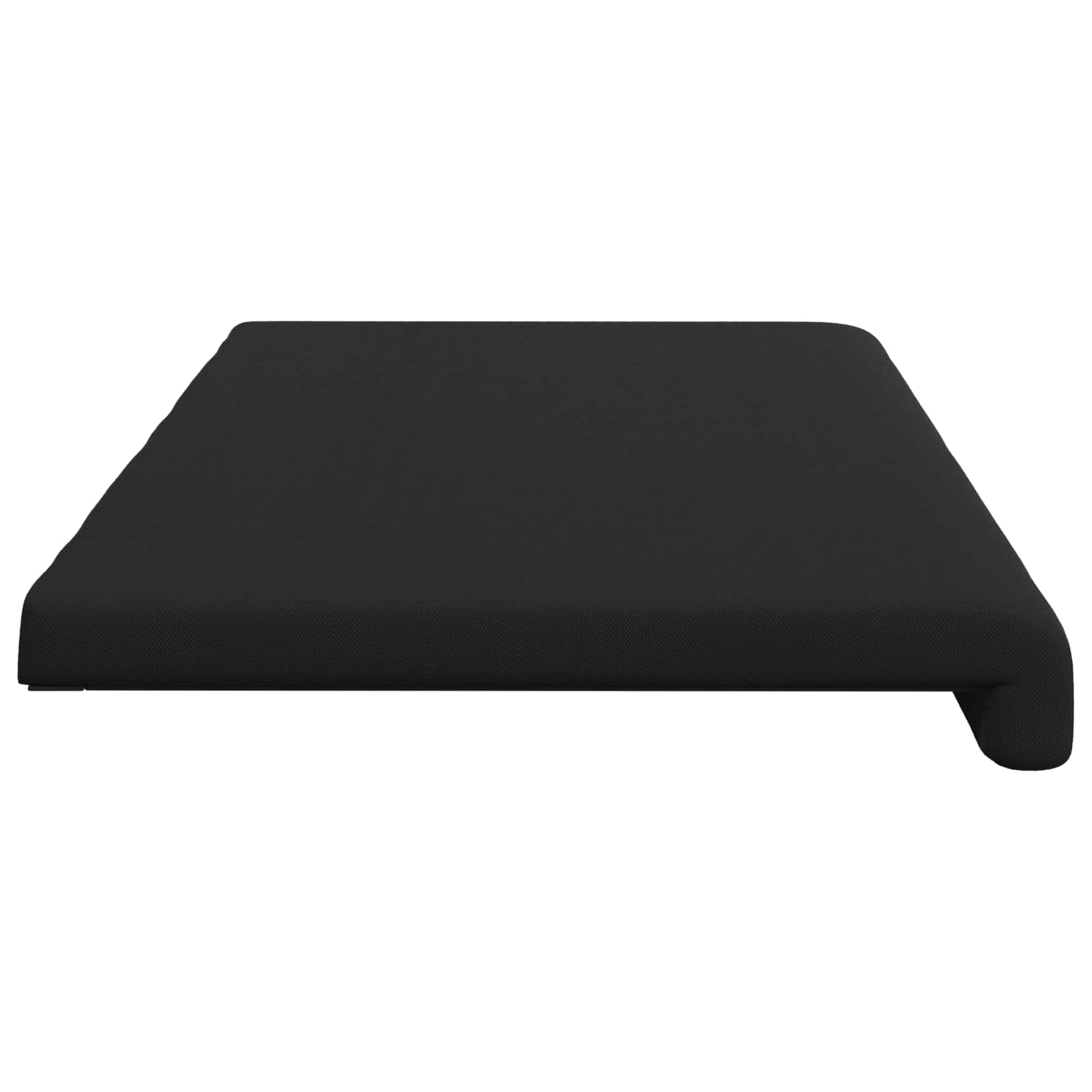 Suoliuko pagalvė Tekstūruotas aksomas Juoda Gylis 35 cm