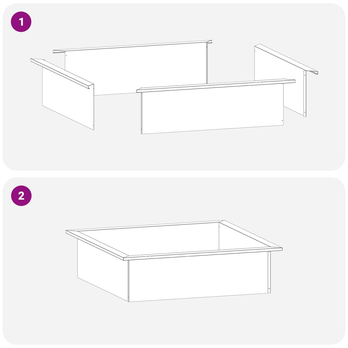 Laužavietės žiedas Juoda 90 x 90 x 25 cm Plienas