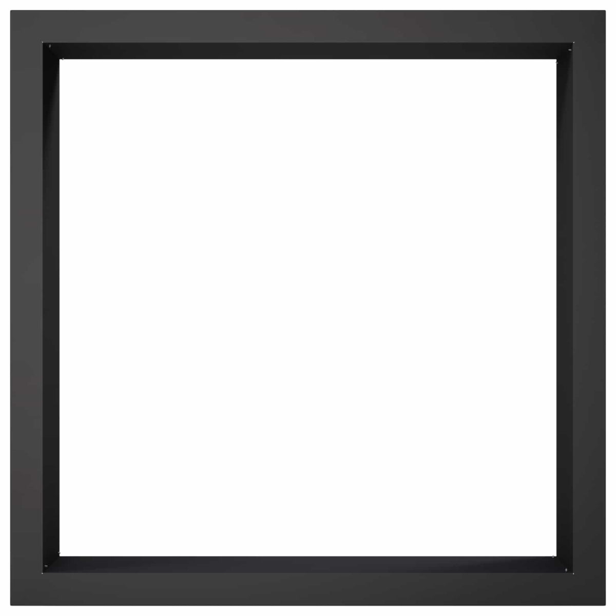 Laužavietės žiedas Juoda 90 x 90 x 25 cm Plienas