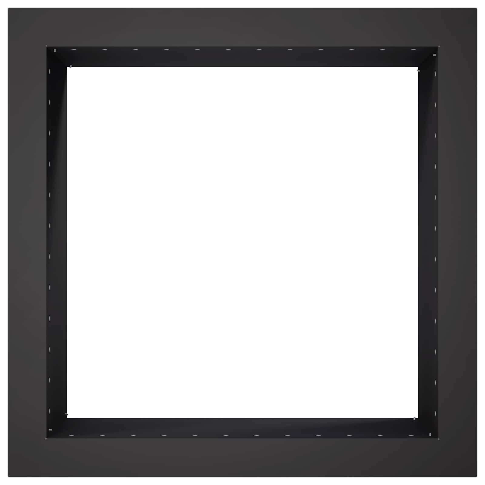 Laužavietės žiedas Juoda 60 x 60 x 25 cm Plienas
