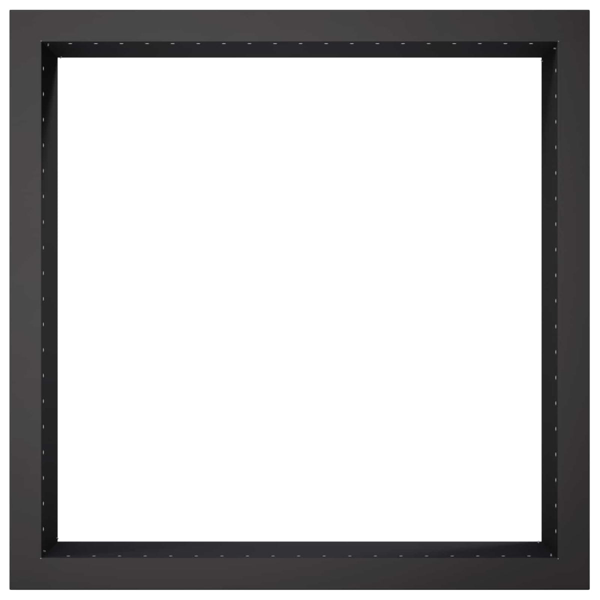 Laužavietės žiedas Juoda 90 x 90 x 25 cm Plienas