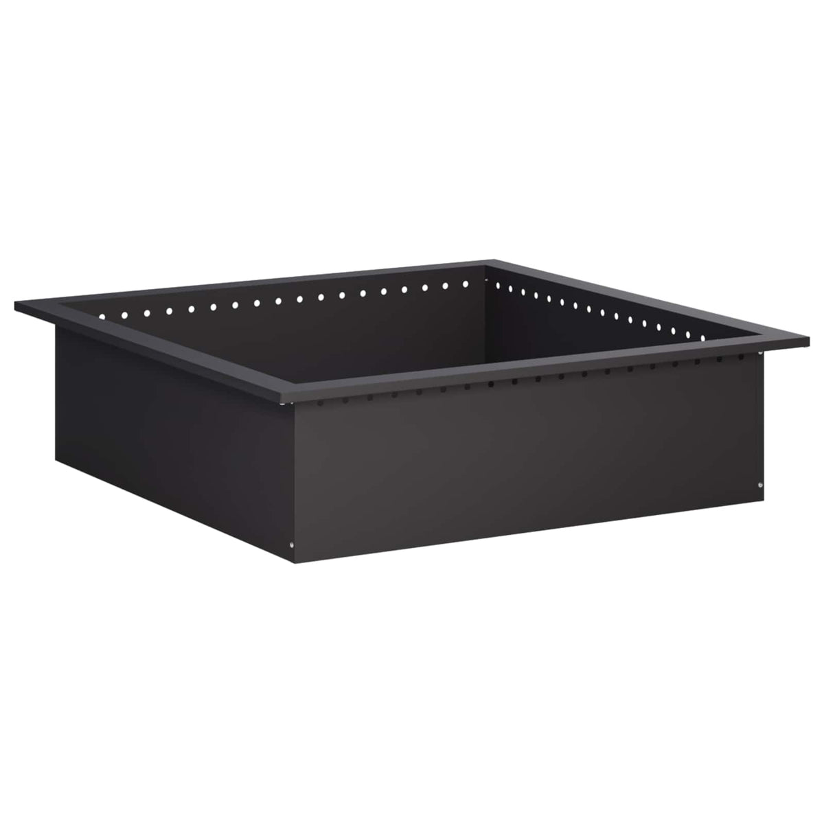 Laužavietės žiedas Juoda 100 x 100 x 25 cm Plienas