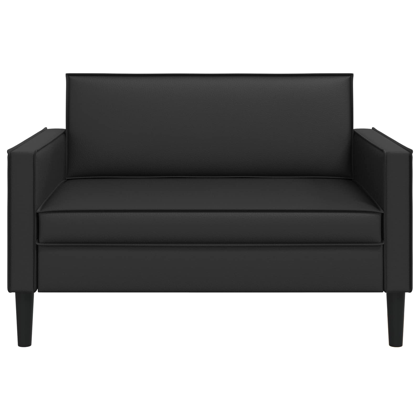 XXL fotelis Juoda Dirbtinė oda