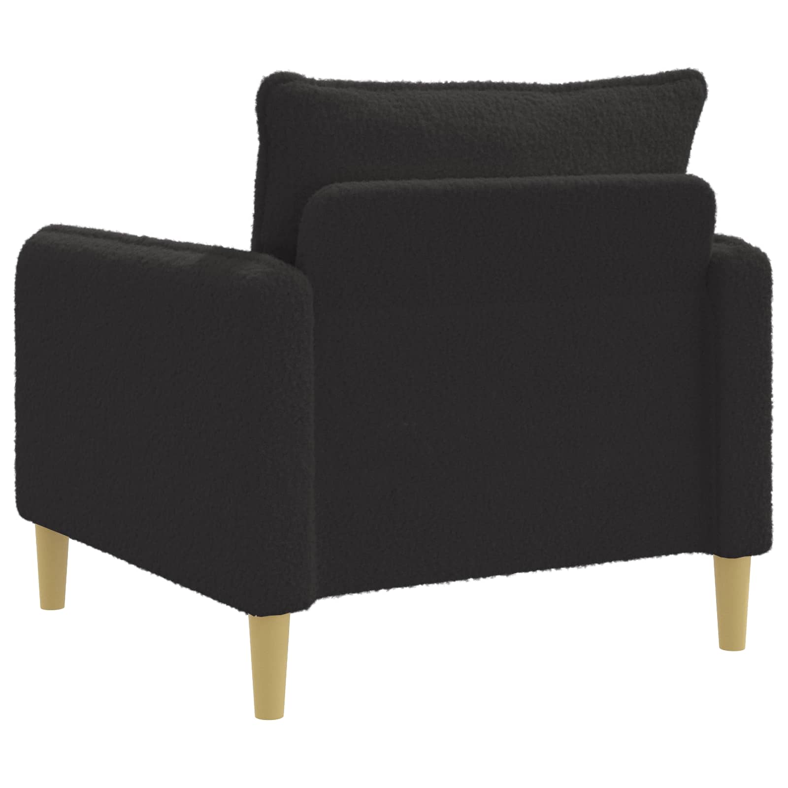 XL fotelis Juoda Bouclé