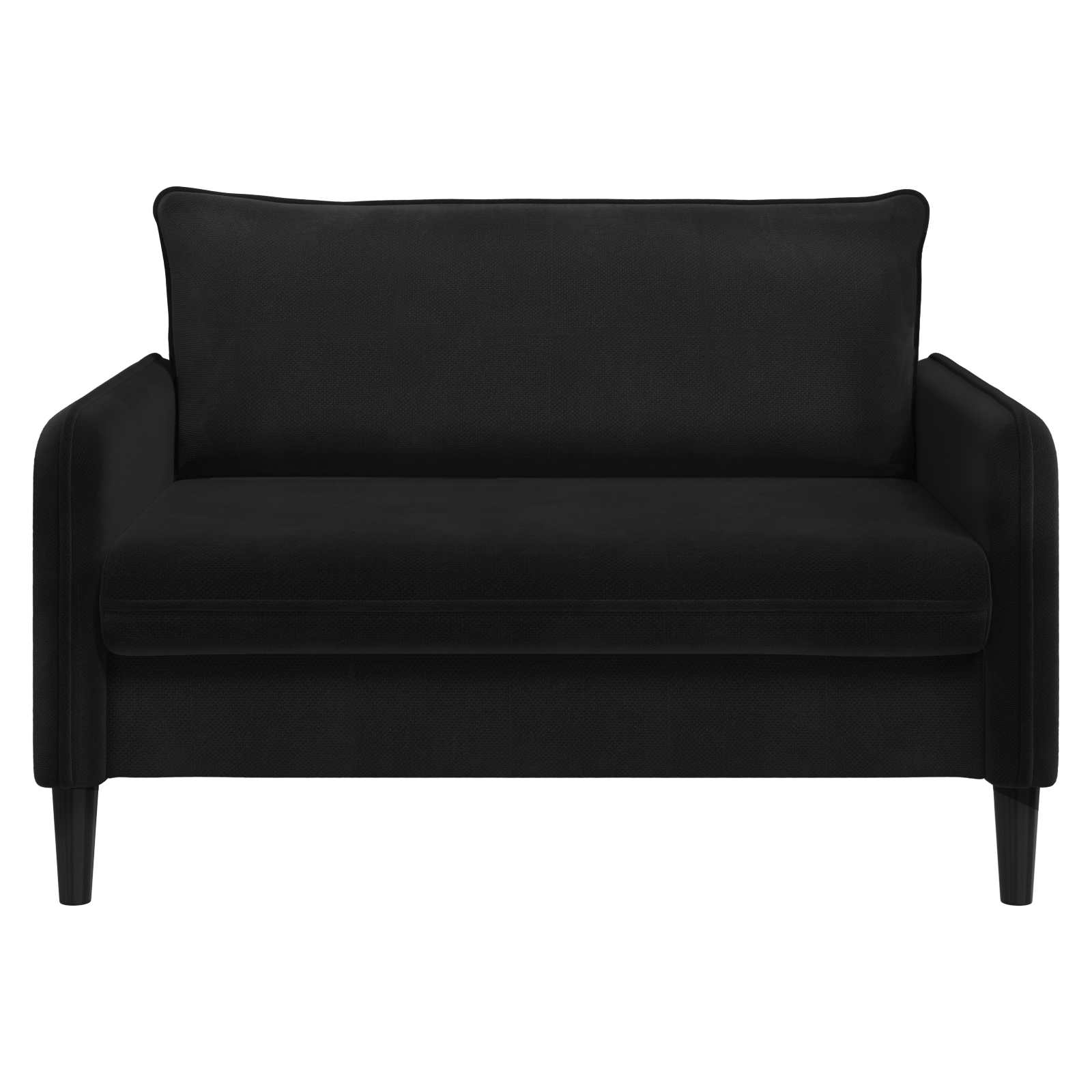 XXL fotelis Juoda Aksomas