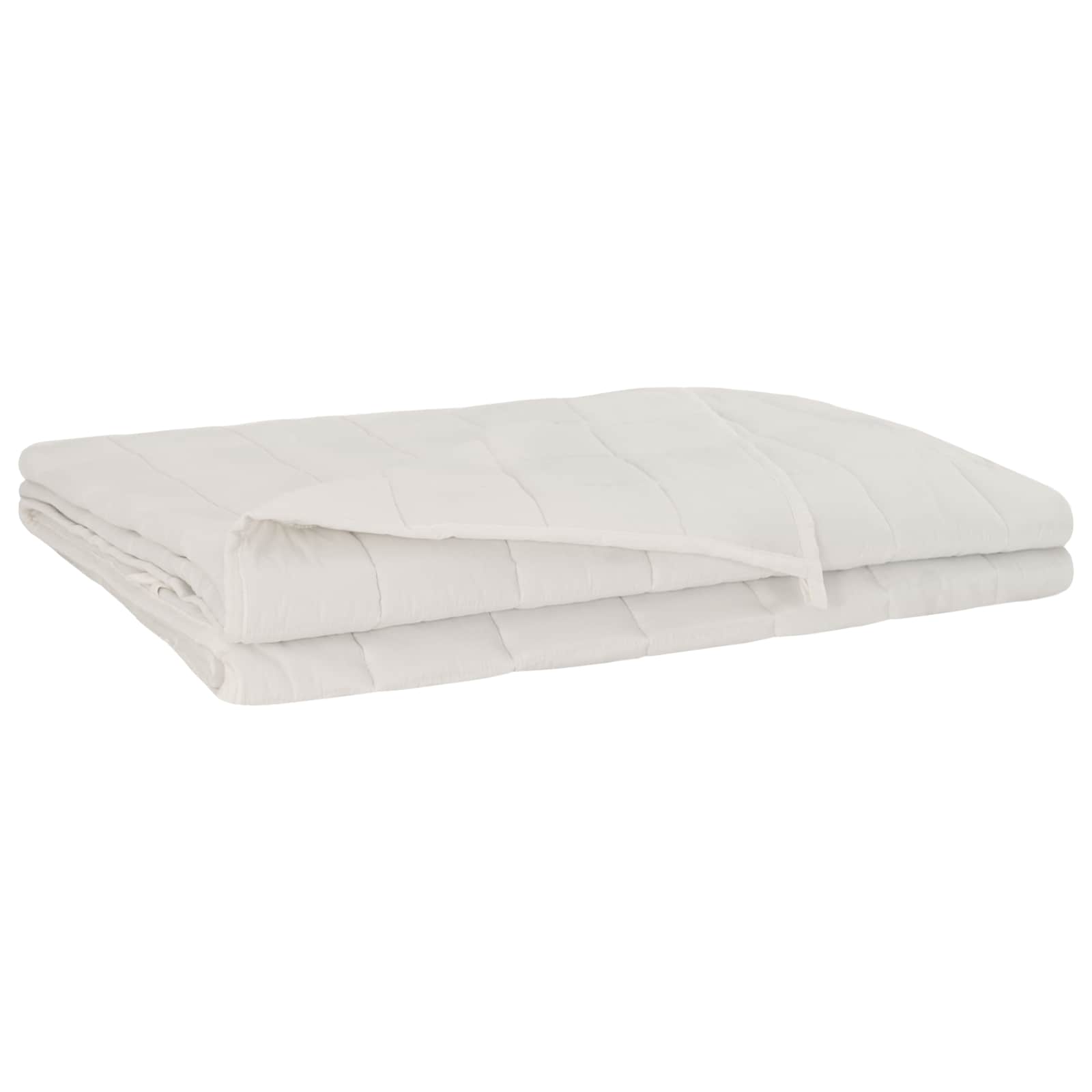 Svorio antklodė Balta 220 x 260 cm 15 kg 100% Medvilnė 205T