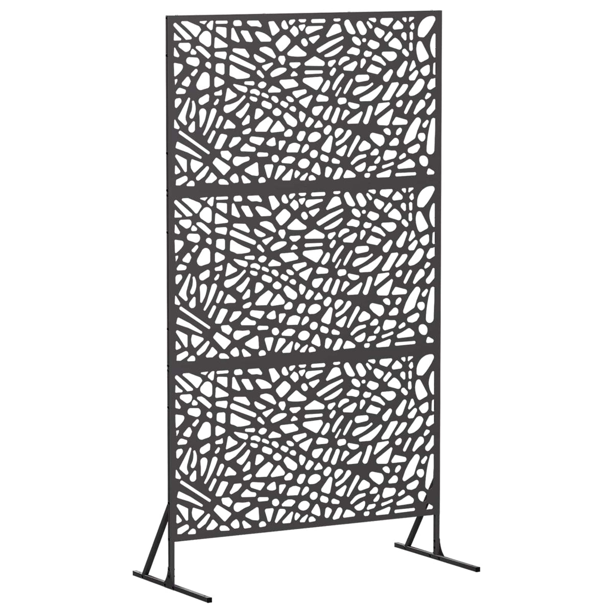 Privatumo žaliuzės 100 x 50 x 180 cm Plienas Juoda