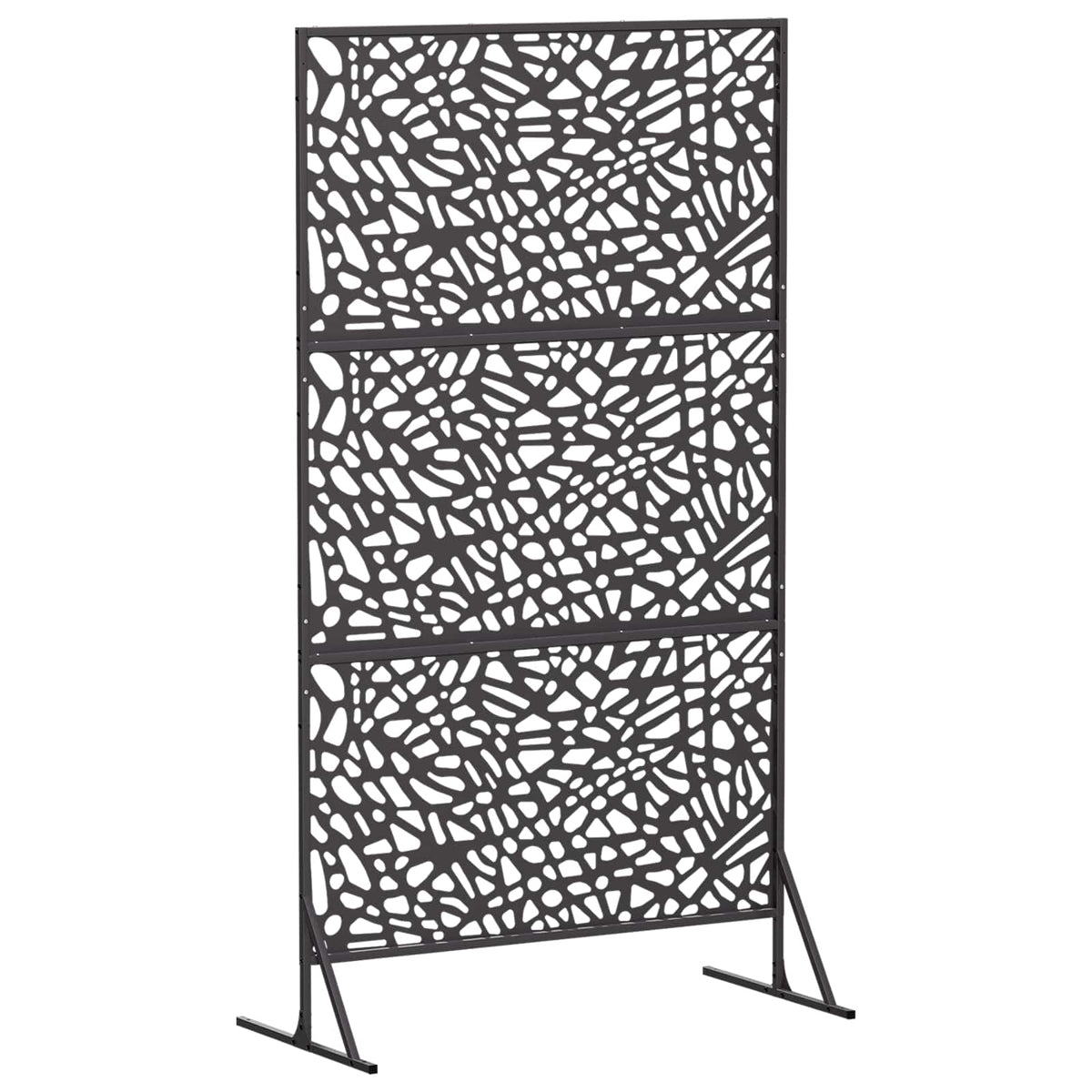 Privatumo žaliuzės 100 x 50 x 180 cm Plienas Juoda