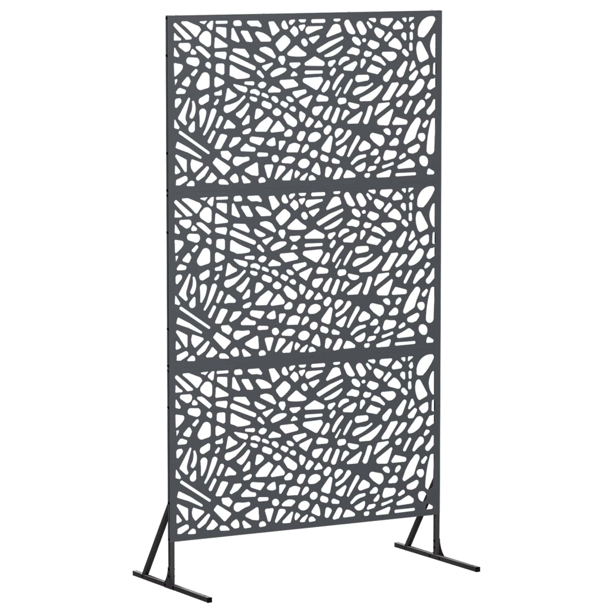Privatumo žaliuzės 100 x 50 x 180 cm Plienas Antracito