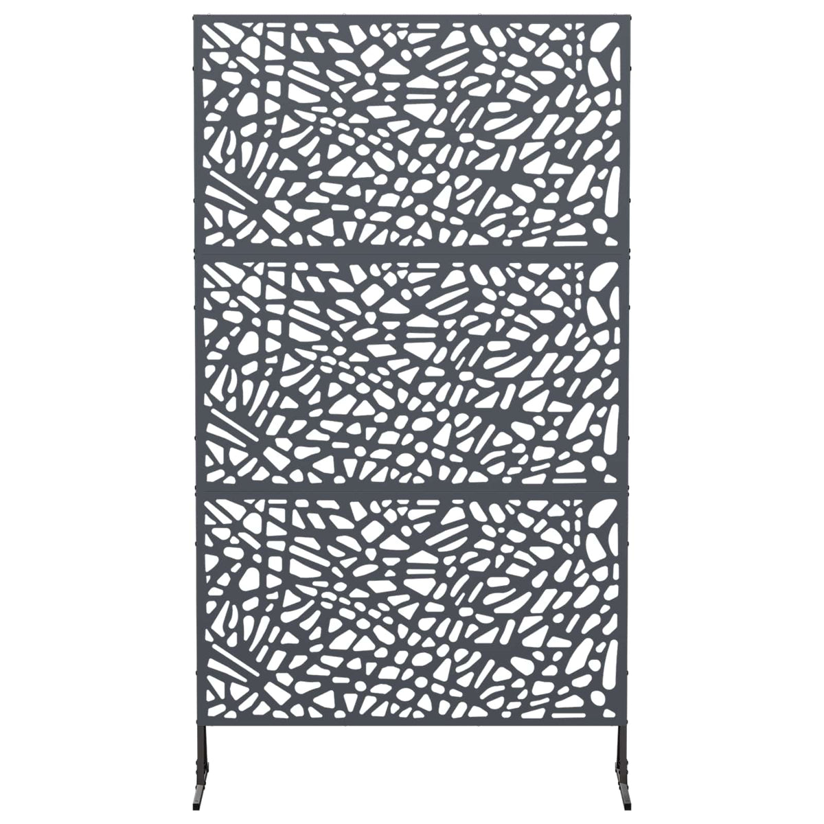 Privatumo žaliuzės 100 x 50 x 180 cm Plienas Antracito