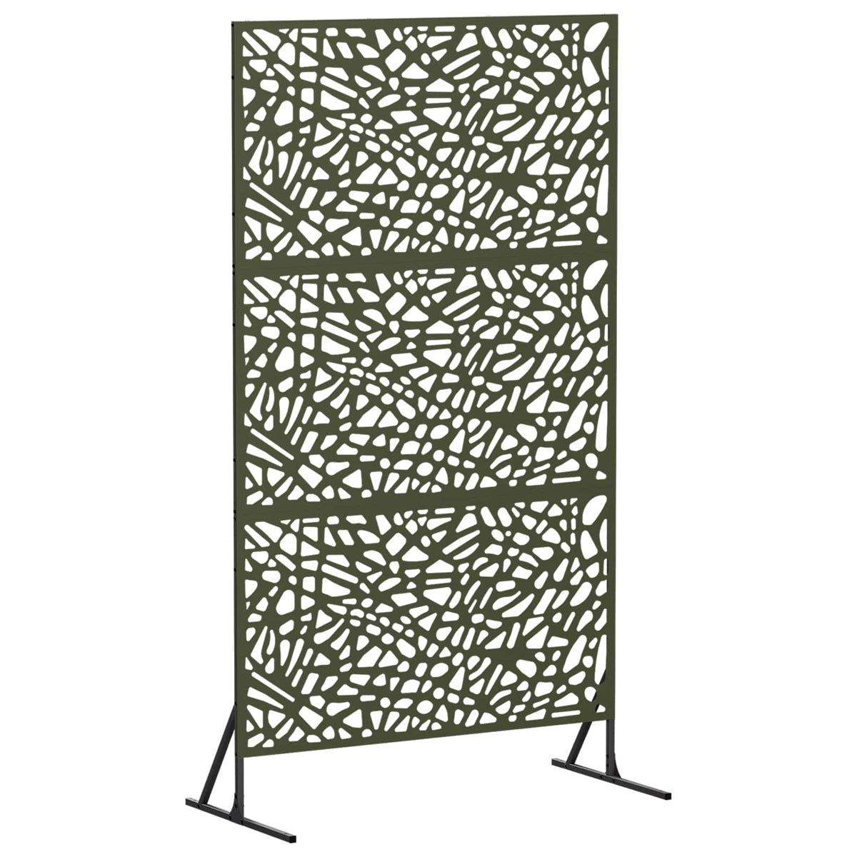 Privatumo žaliuzės 100 x 50 x 180 cm Plienas Alyvuogių žalia