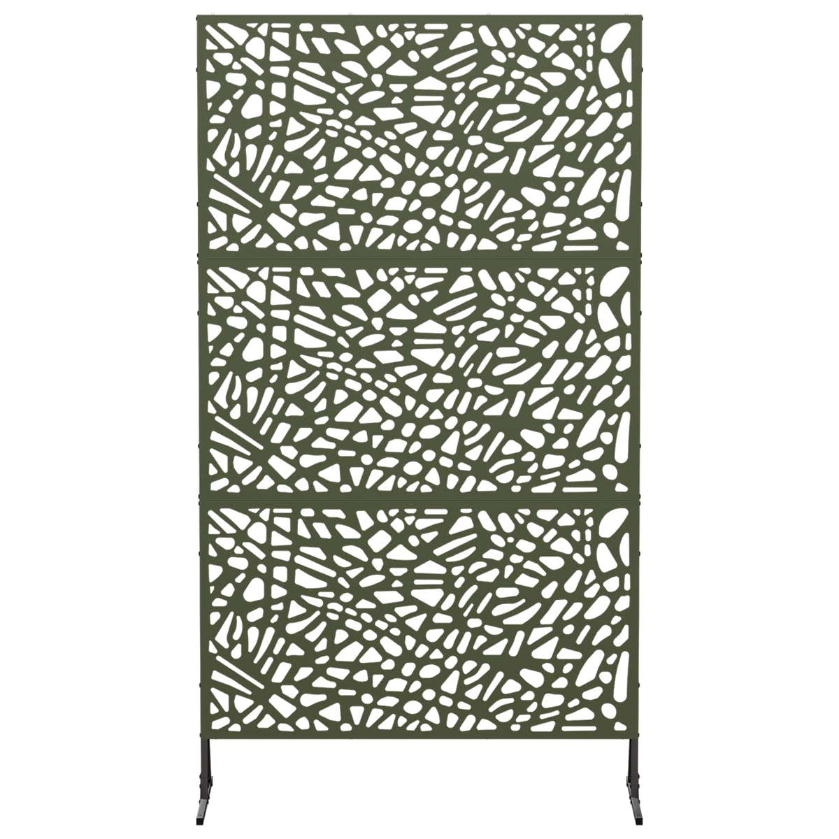 Privatumo žaliuzės 100 x 50 x 180 cm Plienas Alyvuogių žalia
