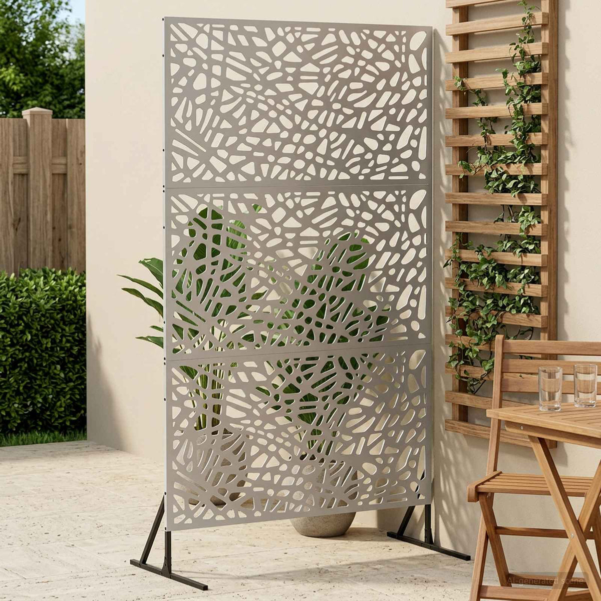Privatumo žaliuzės 100 x 50 x 180 cm Galvanizuotas plienas