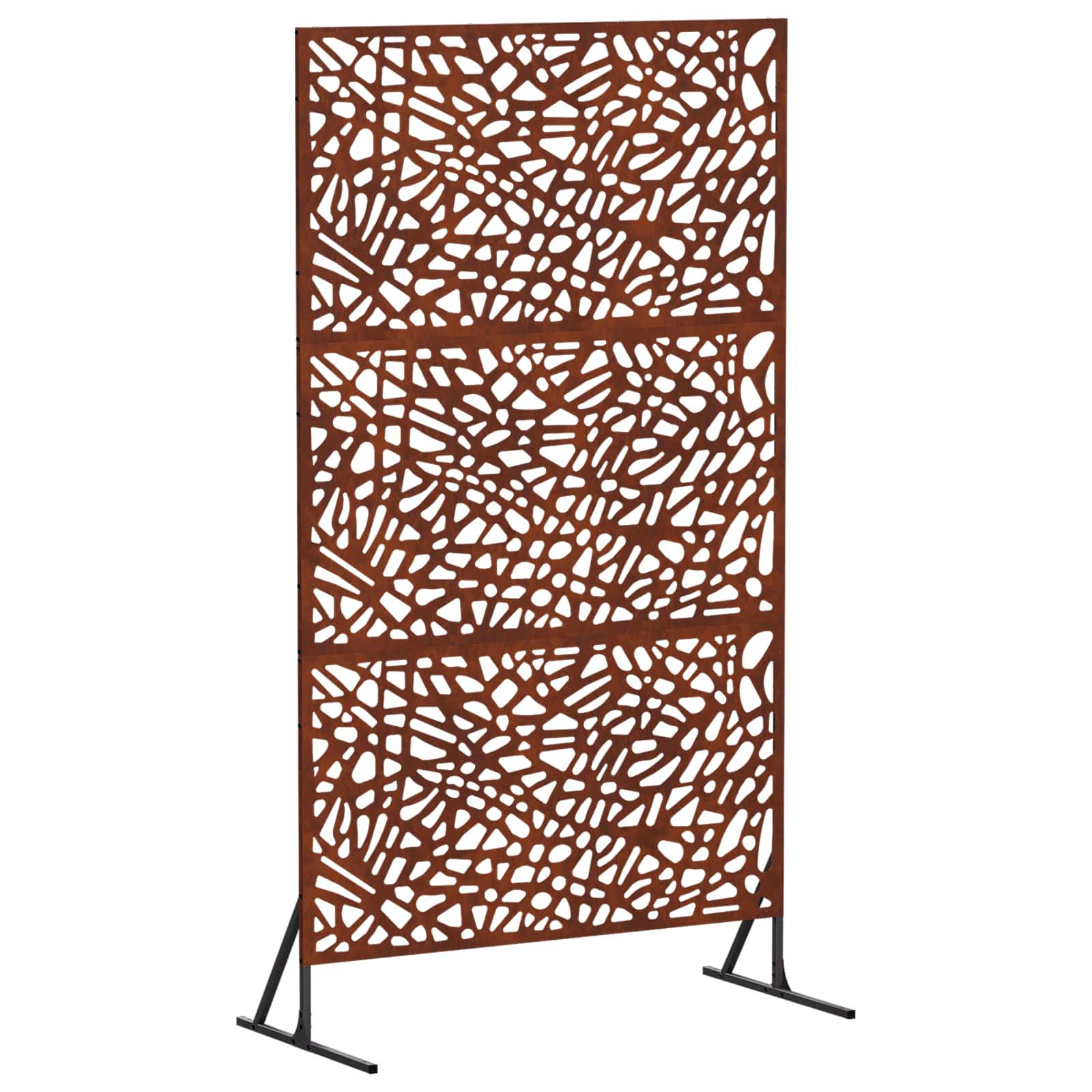 Privatumo žaliuzės 100 x 50 x 180 cm Rūdijanti