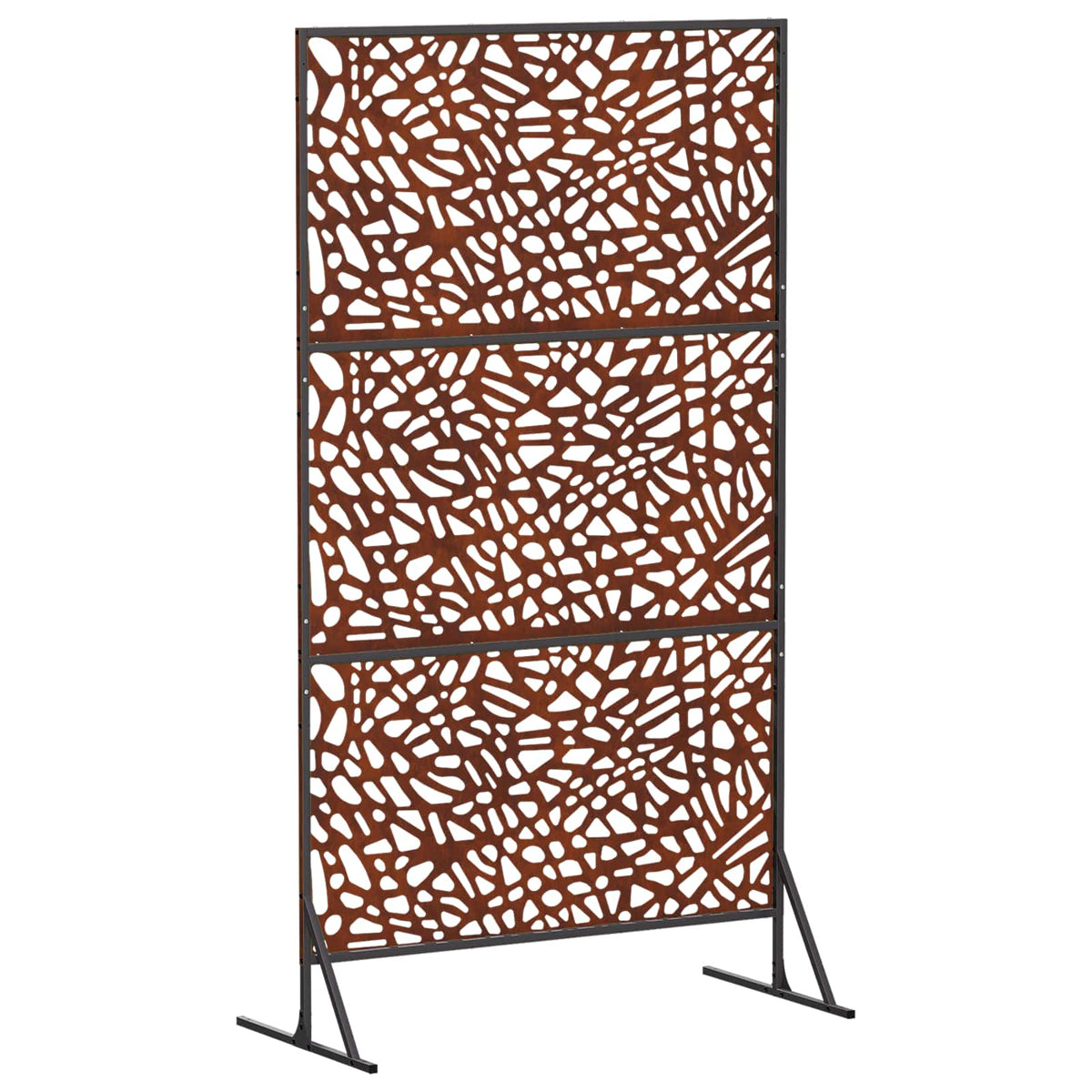 Privatumo žaliuzės 100 x 50 x 180 cm Rūdijanti