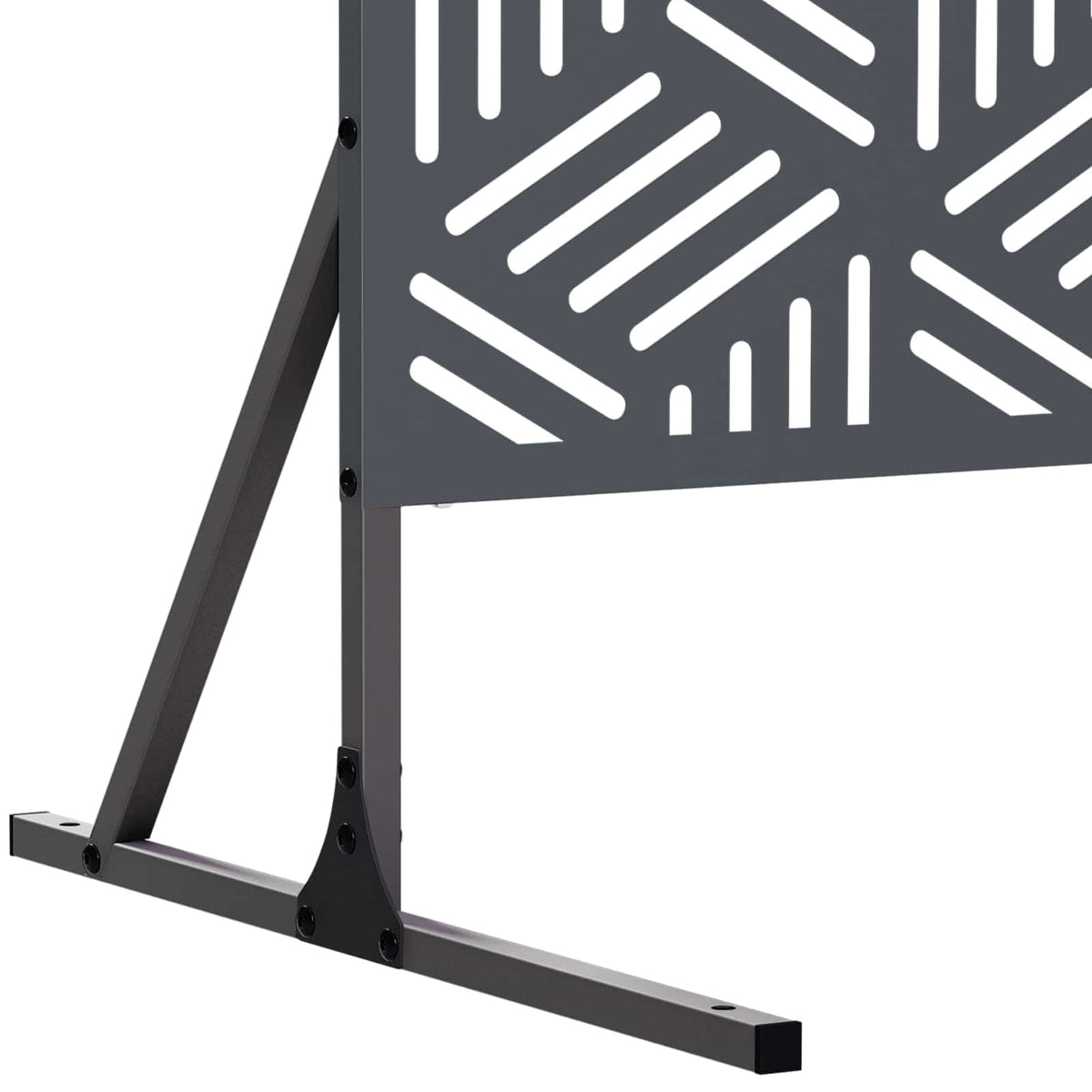 Privatumo žaliuzės 100 x 50 x 180 cm Plienas Antracito