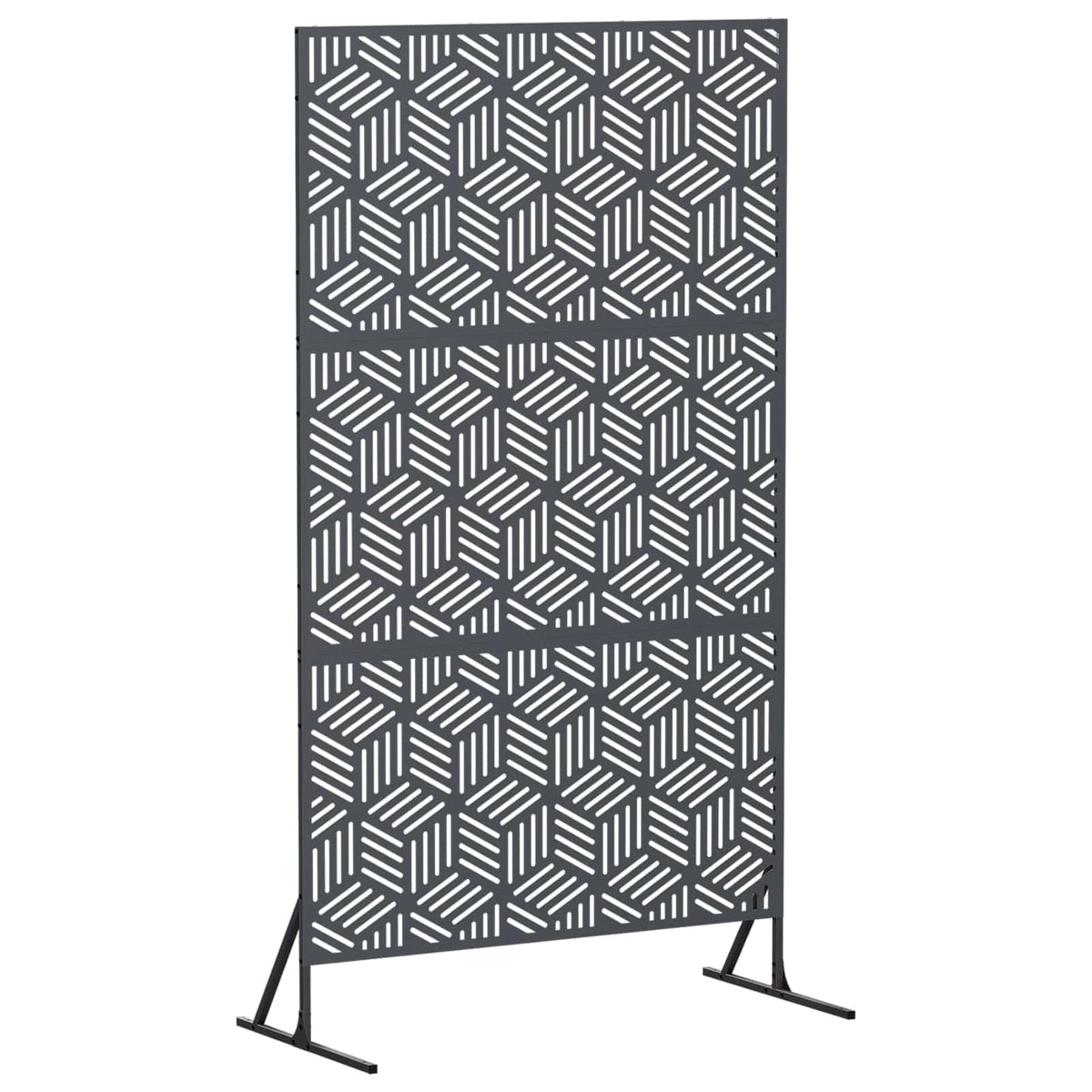 Privatumo žaliuzės 100 x 50 x 180 cm Plienas Antracito