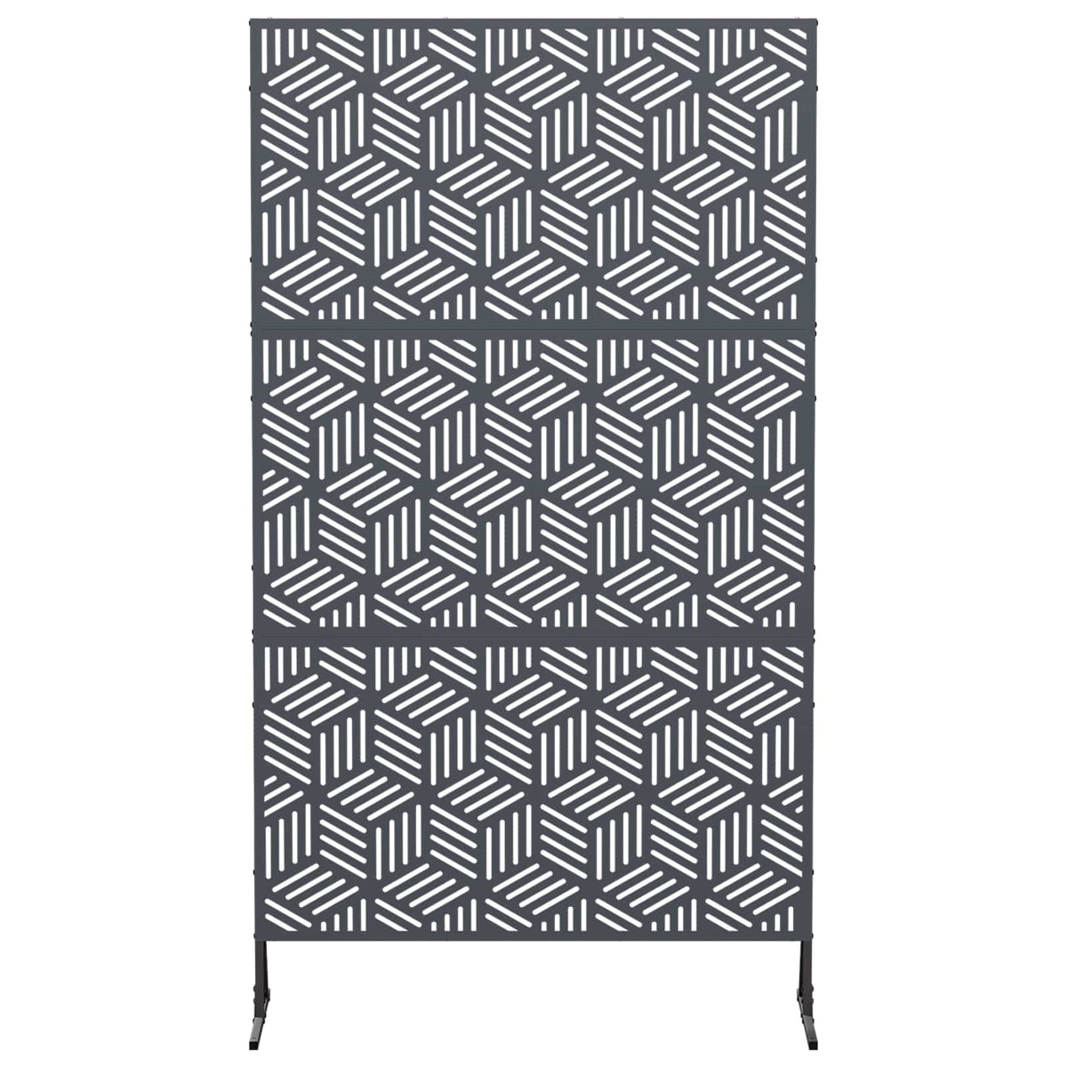 Privatumo žaliuzės 100 x 50 x 180 cm Plienas Antracito
