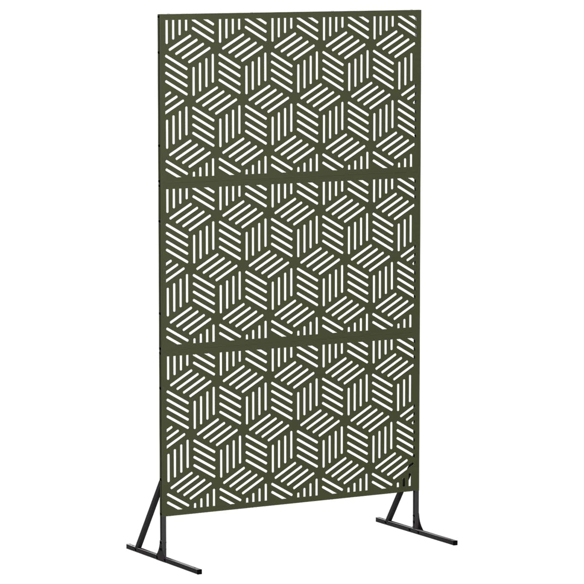Privatumo žaliuzės 100 x 50 x 180 cm Plienas Alyvuogių žalia