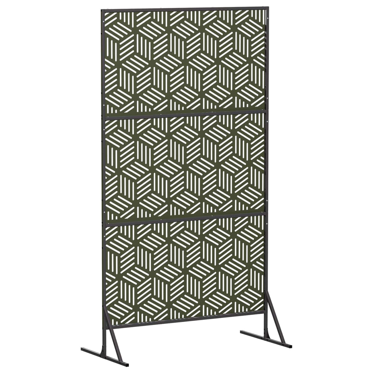 Privatumo žaliuzės 100 x 50 x 180 cm Plienas Alyvuogių žalia