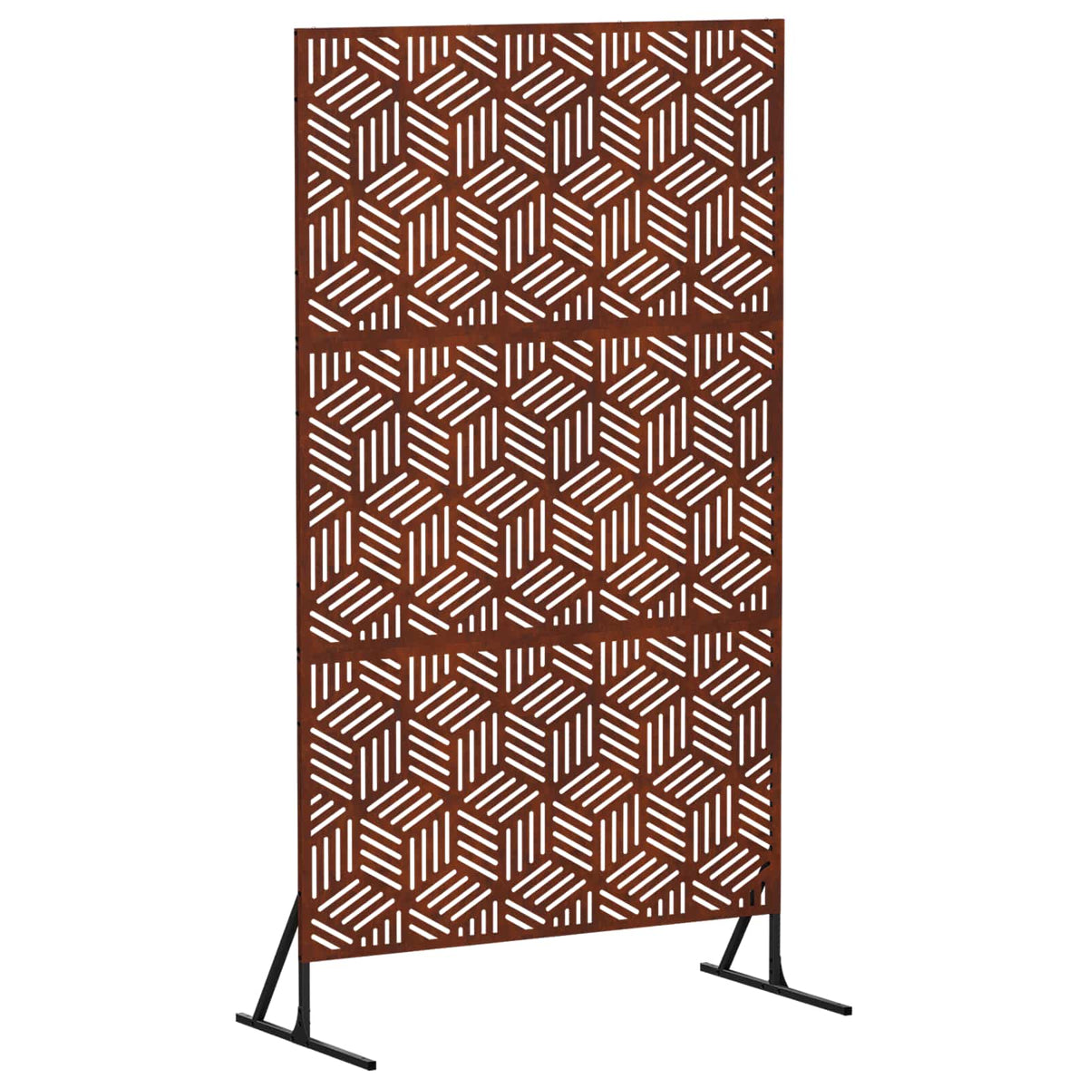 Privatumo žaliuzės 100 x 50 x 180 cm Rūdijanti