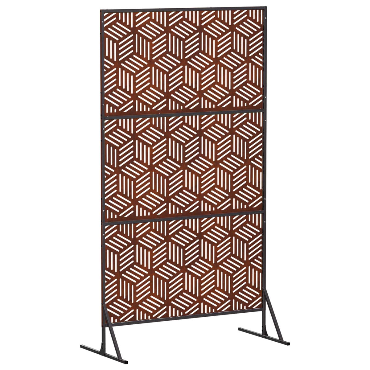 Privatumo žaliuzės 100 x 50 x 180 cm Rūdijanti