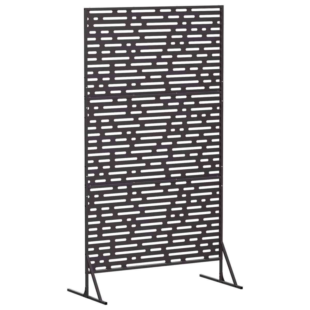 Privatumo žaliuzės 100 x 50 x 180 cm Plienas Juoda