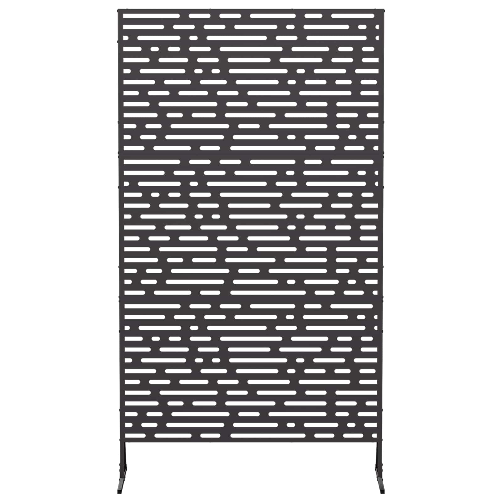 Privatumo žaliuzės 100 x 50 x 180 cm Plienas Juoda