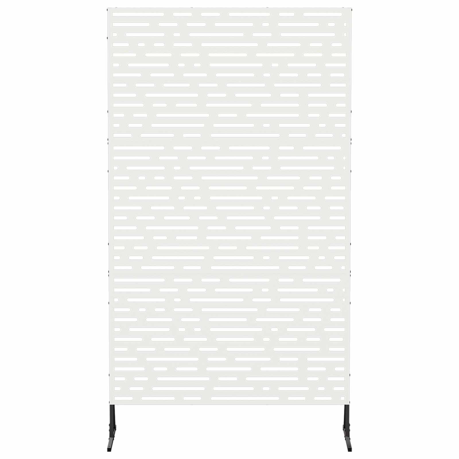 Privatumo žaliuzės 100 x 50 x 180 cm Plienas Balta