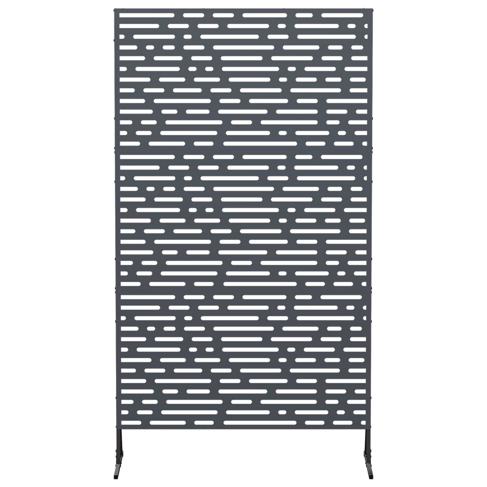 Privatumo žaliuzės 100 x 50 x 180 cm Plienas Antracito