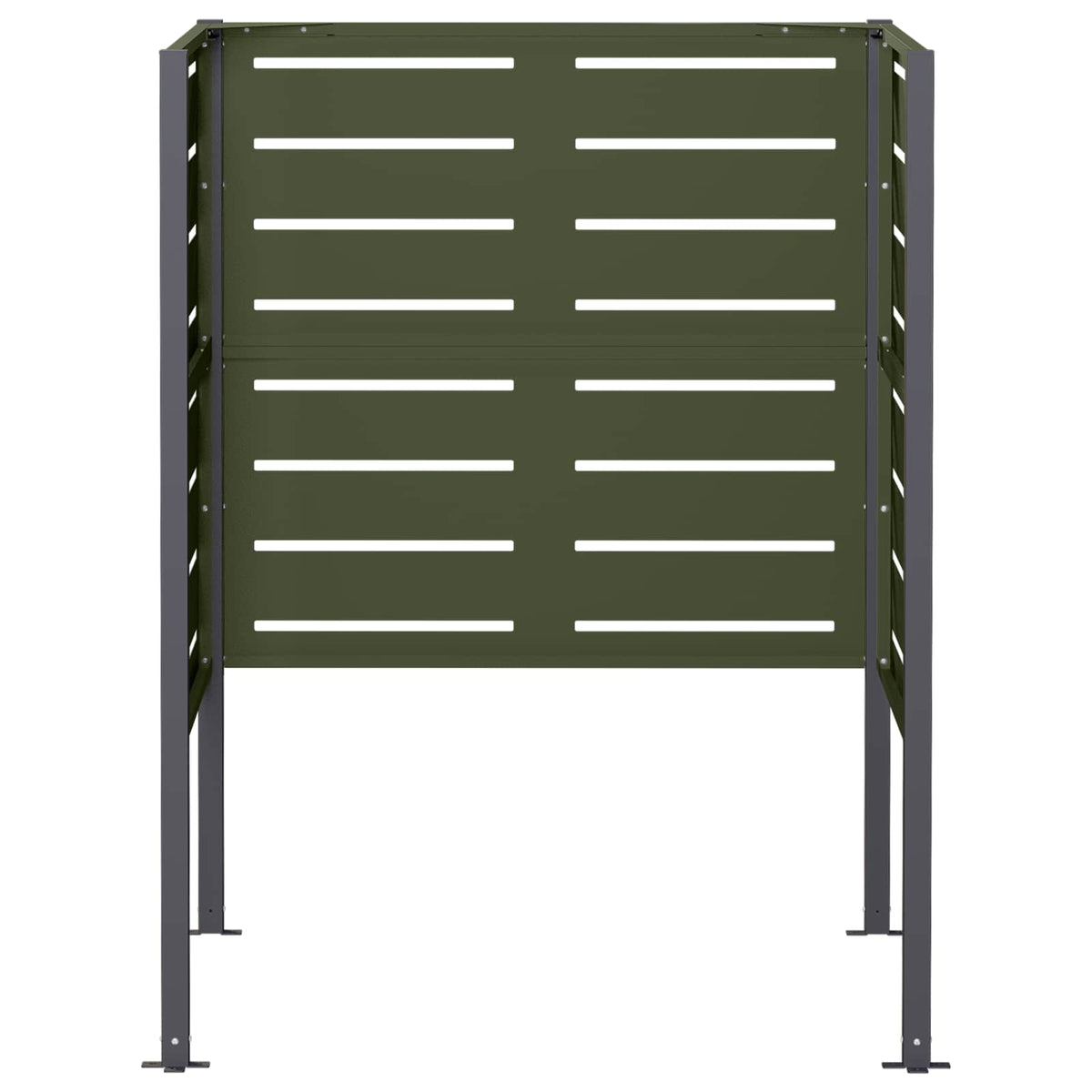 Atliekų konteinerio ekranas 85 x 85 x 113 cm Plienas