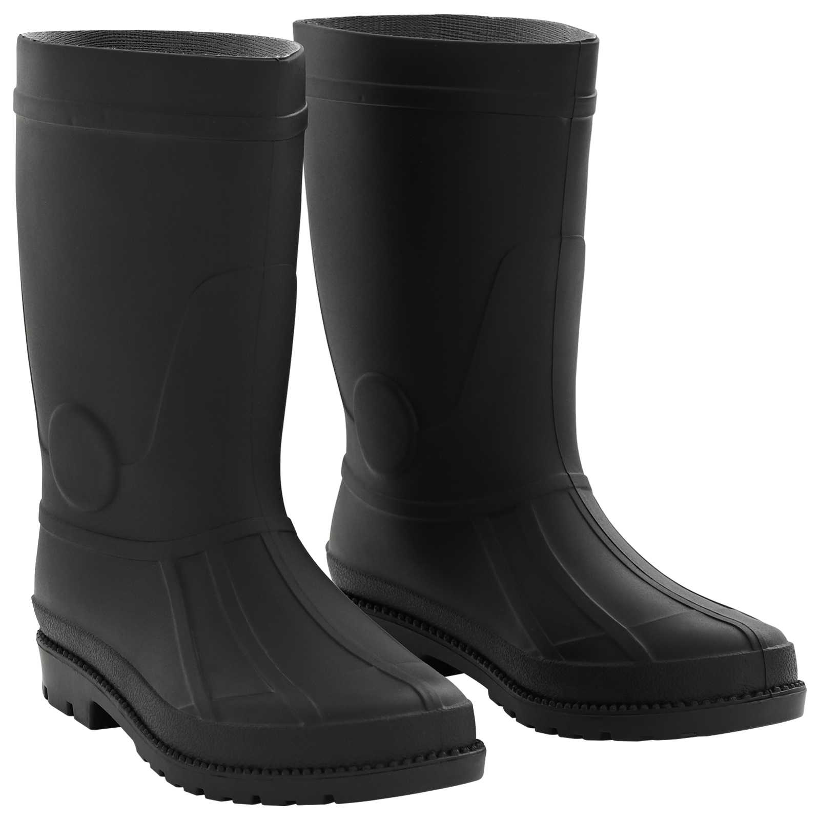 Lietaus Batai PVC Dydis 46 Juoda