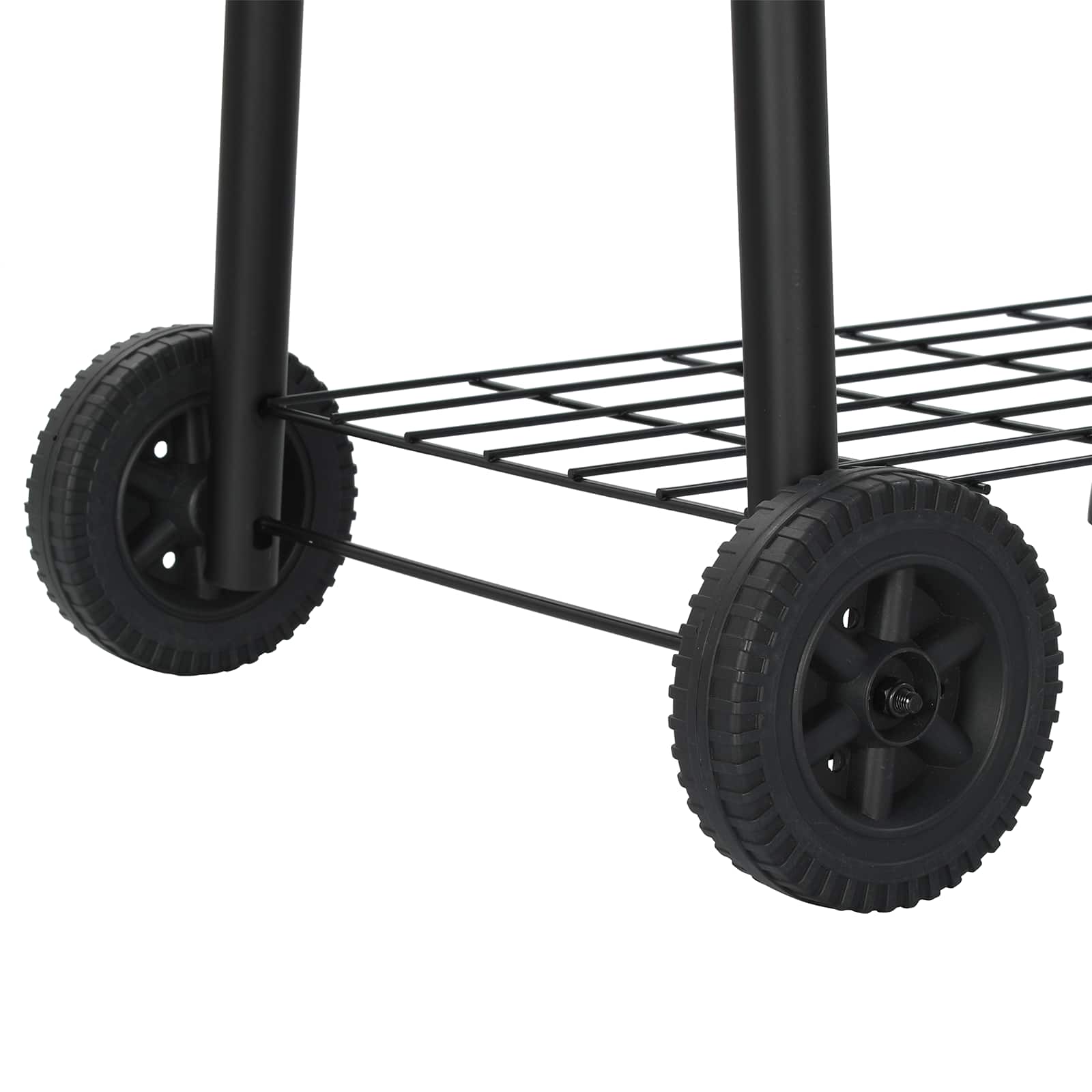Lauko grilis 103 x 60 x 113 cm Plienas Juoda