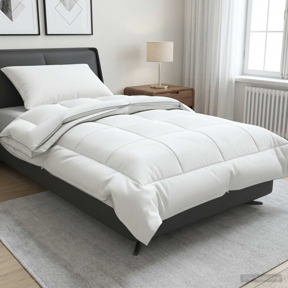 Antklodės ir pagalvių rinkinys 2 vnt. 152x203 cm 4 metų laikai