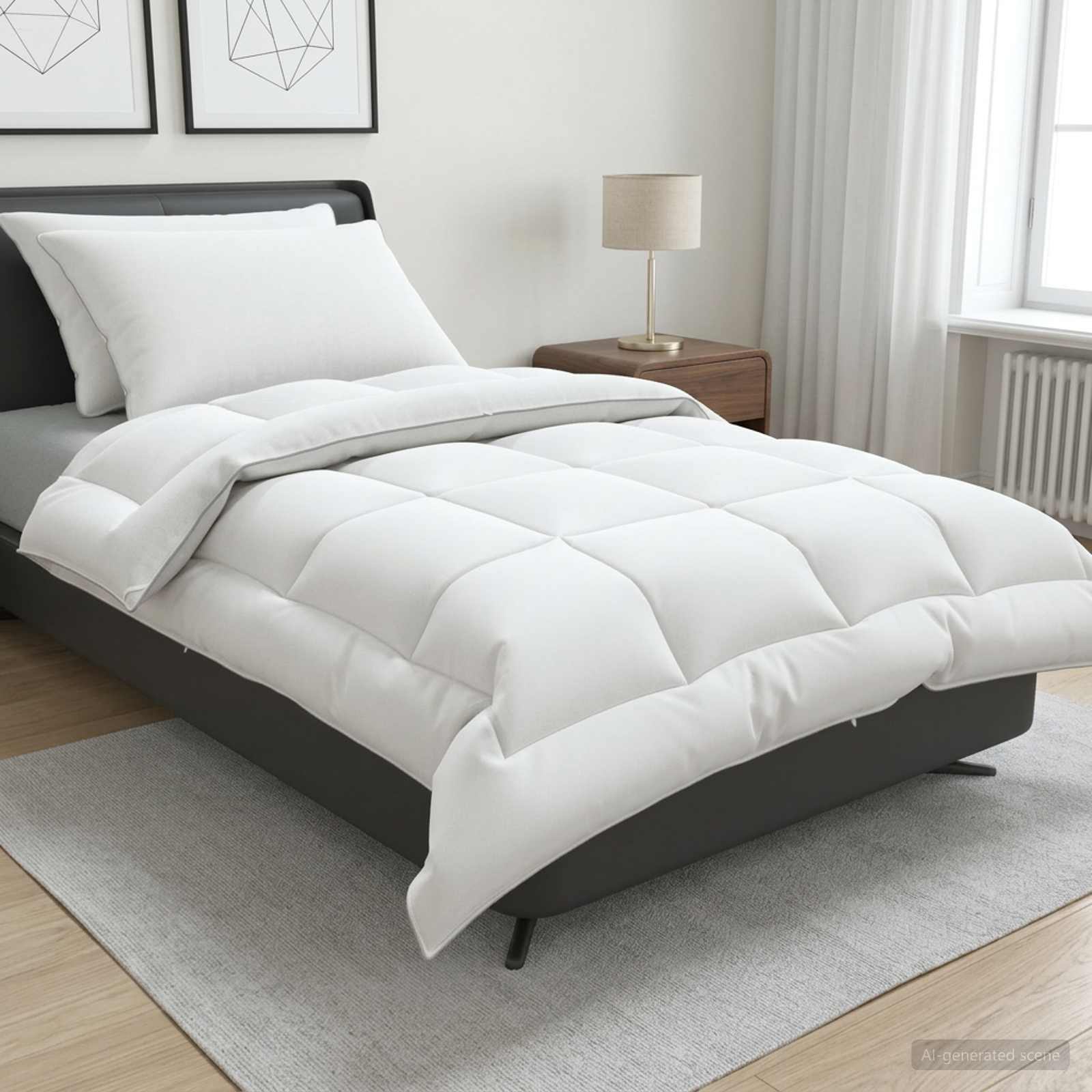 Antklodės ir pagalvių rinkinys 3 pcs 135x220 cm 4 metų laikai