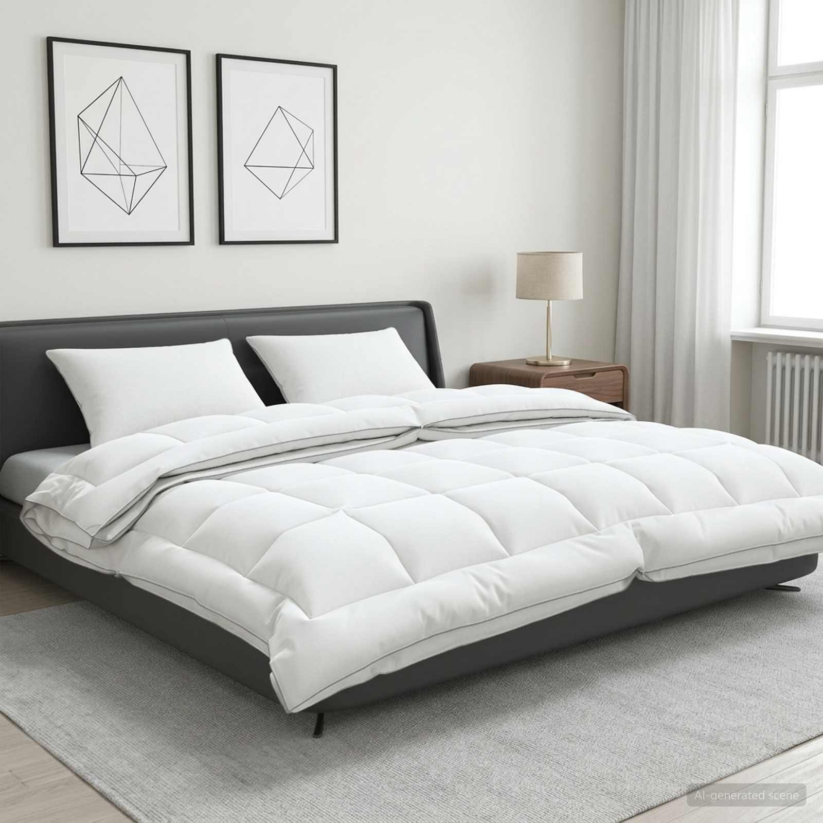Antklodės ir pagalvių rinkinys 3 pcs 200x240 cm 4 metų laikai