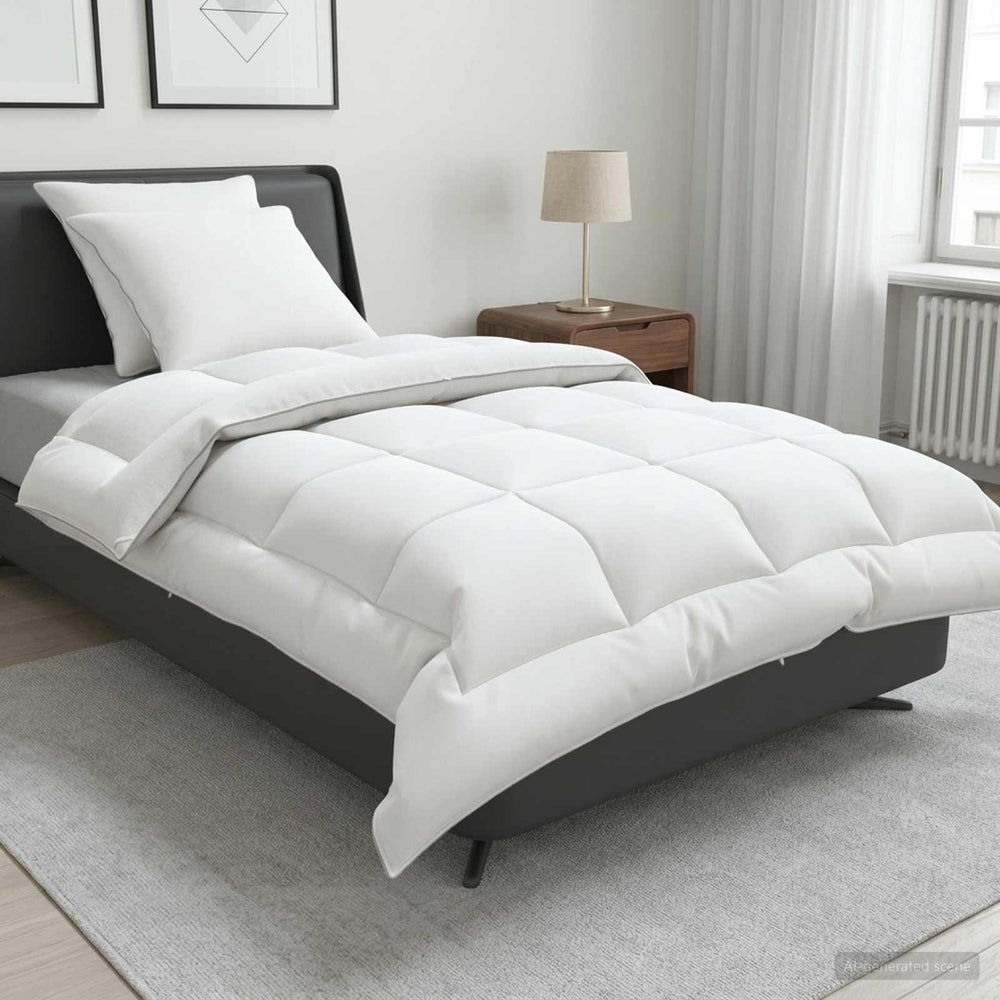 Antklodės ir pagalvių rinkinys 3 vnt. 155x220 cm Žiema 450 GSM