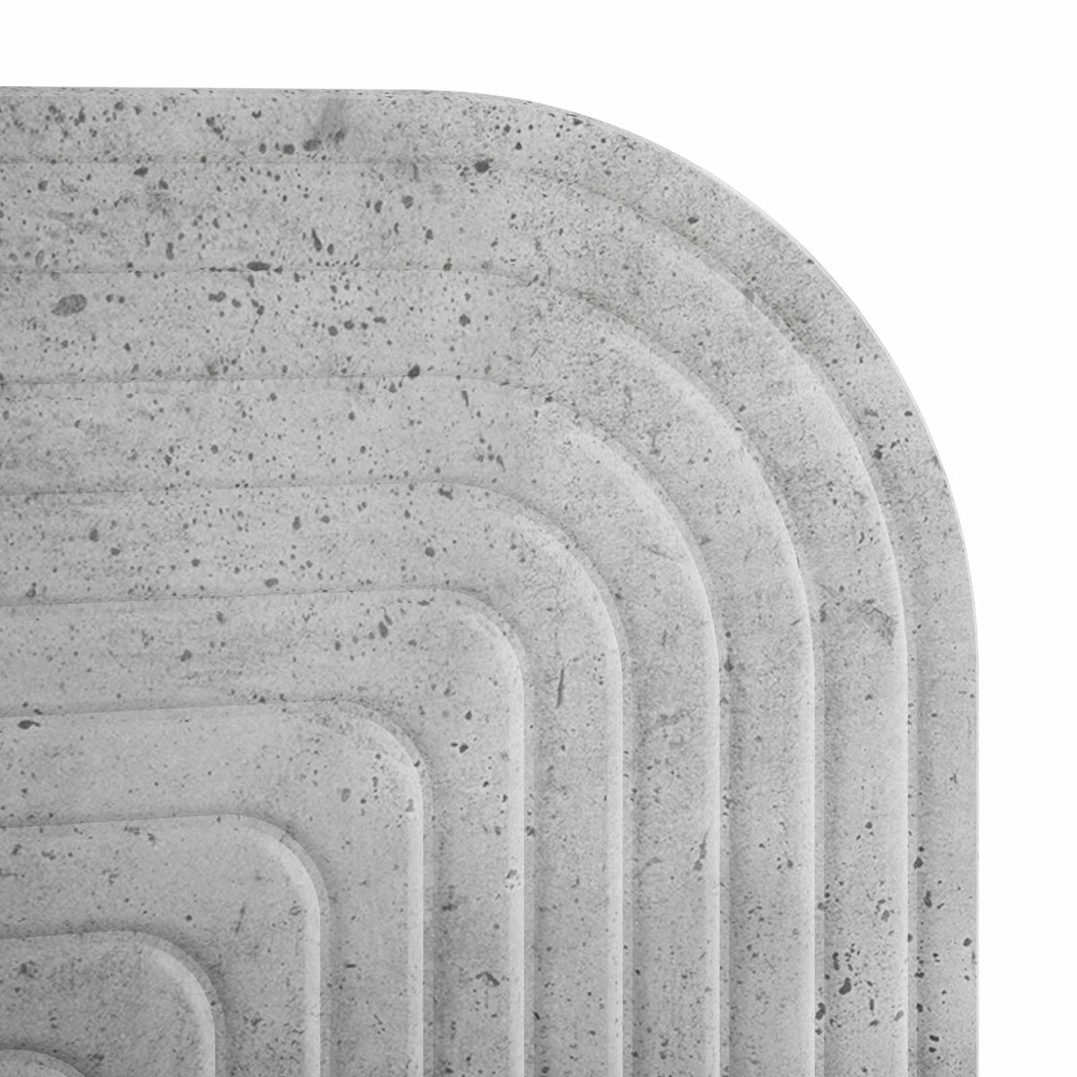 Sieninė lentyna 2 vnt. Betono pilka 60 x 13.5 x 37.5 cm