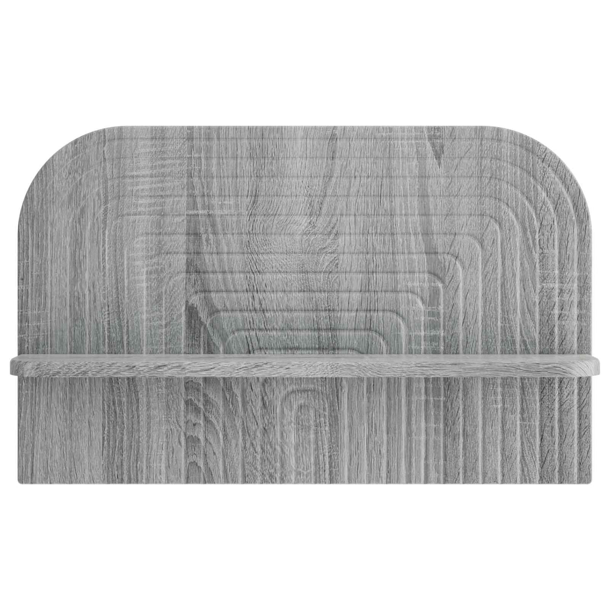 Sieninė lentyna 2 vnt. Pilka Sonoma 60 x 13.5 x 37.5 cm