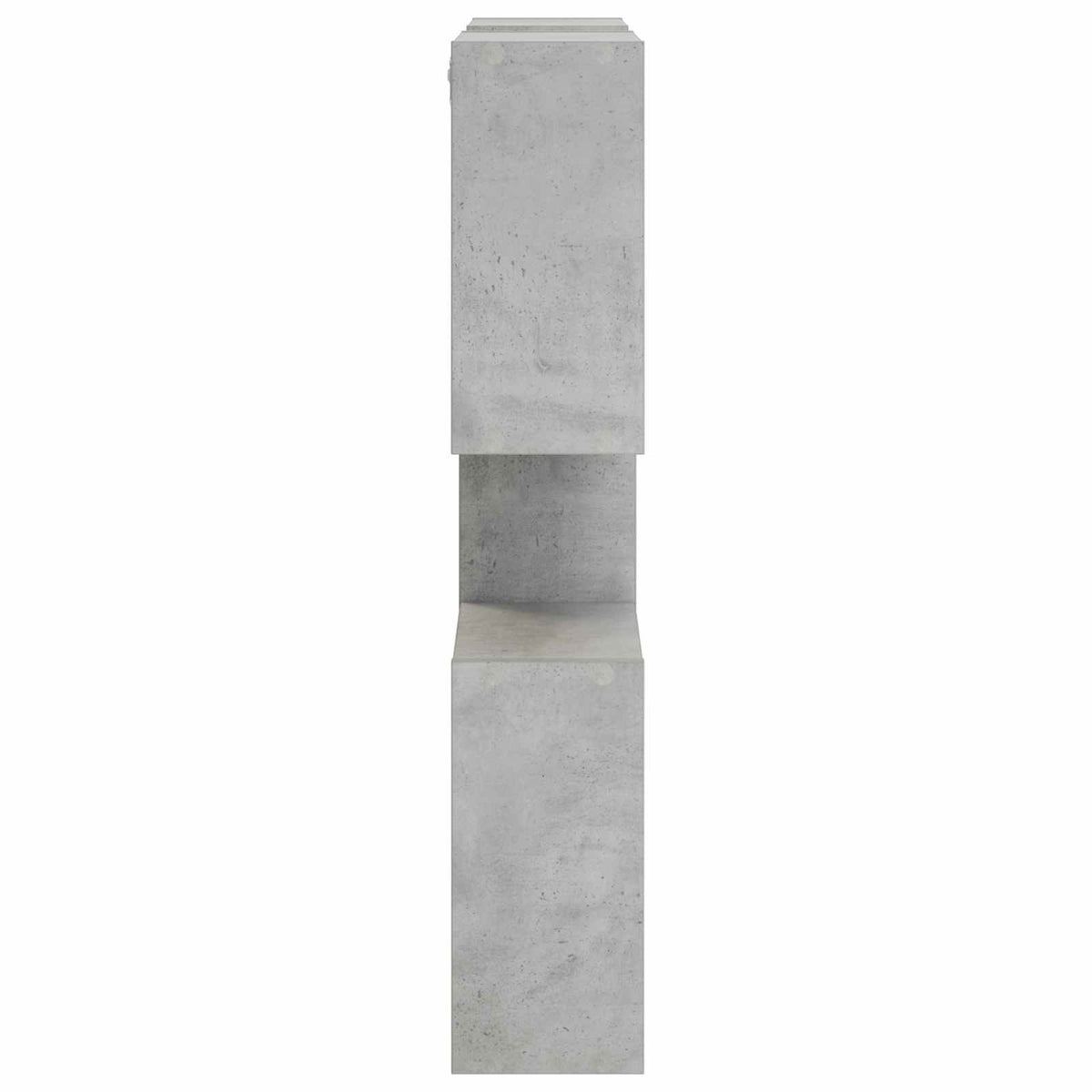 Sieninė lentyna Betono pilka 99,5 x 17 x 91 cm Apdirbta mediena